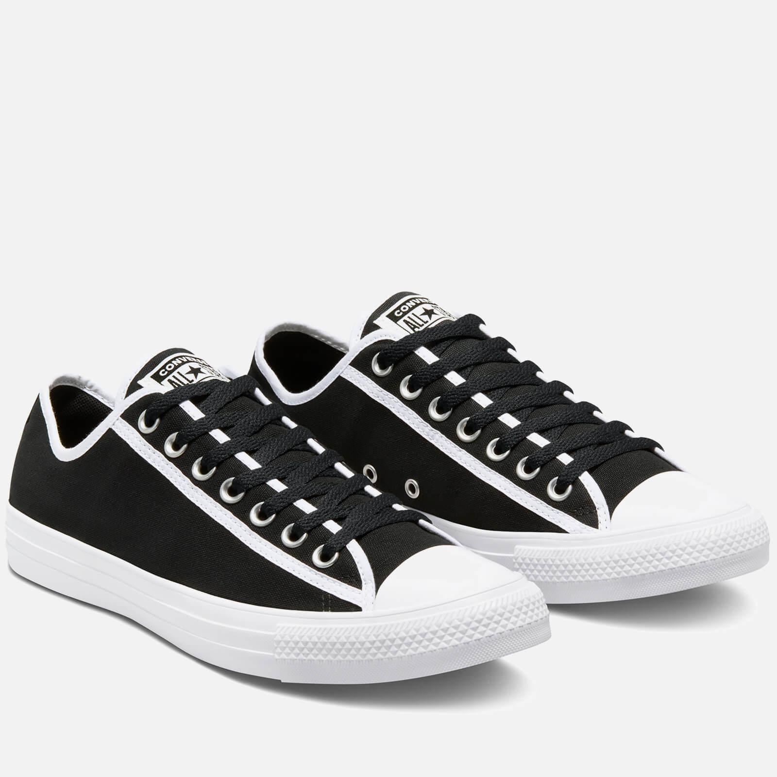 Converse Chuck Taylor All Star Between The Lines Ox Trainers in Black for  Men | Lyst