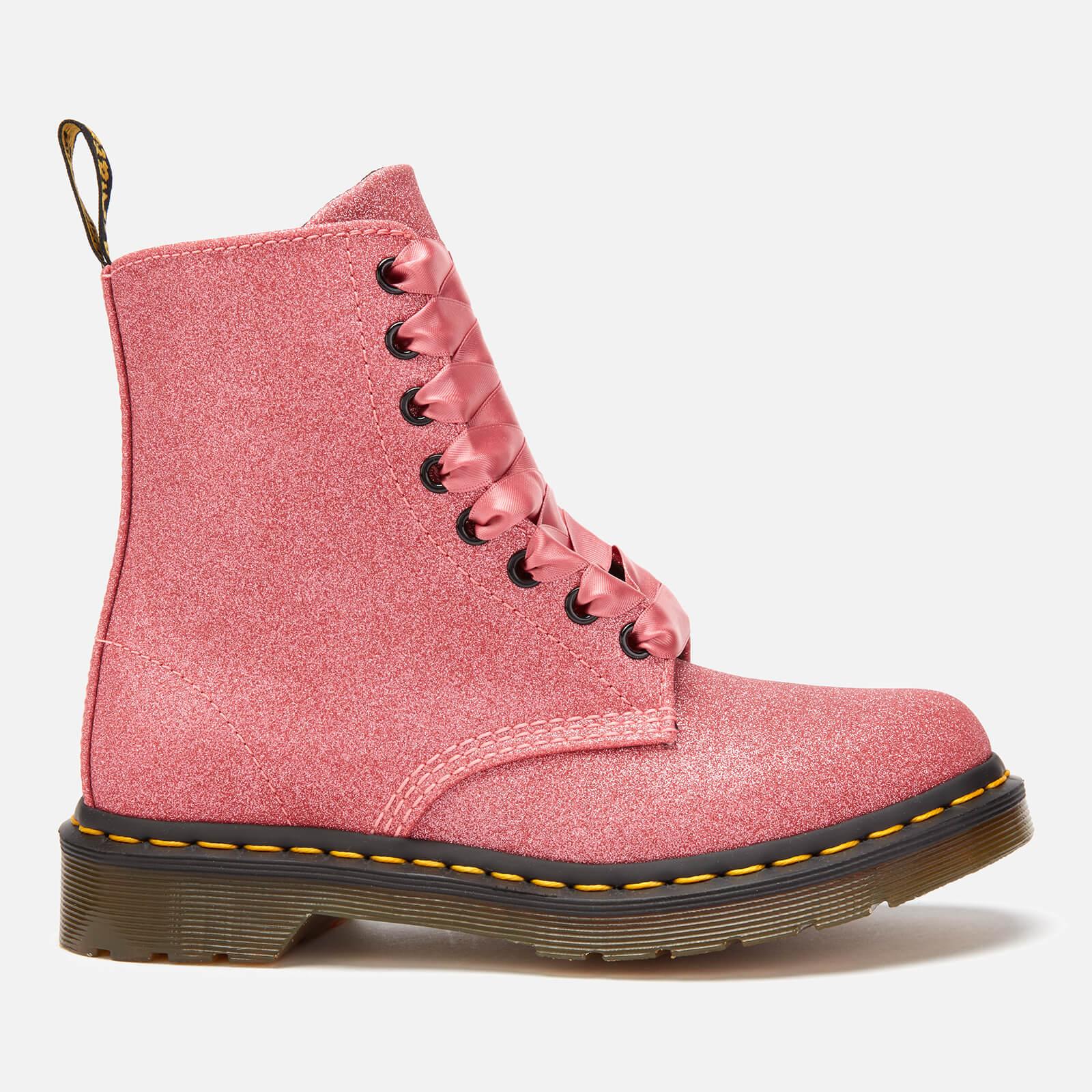 Dr. Martens 1460 Pascal Glitter Boot in Pink | Lyst Australia