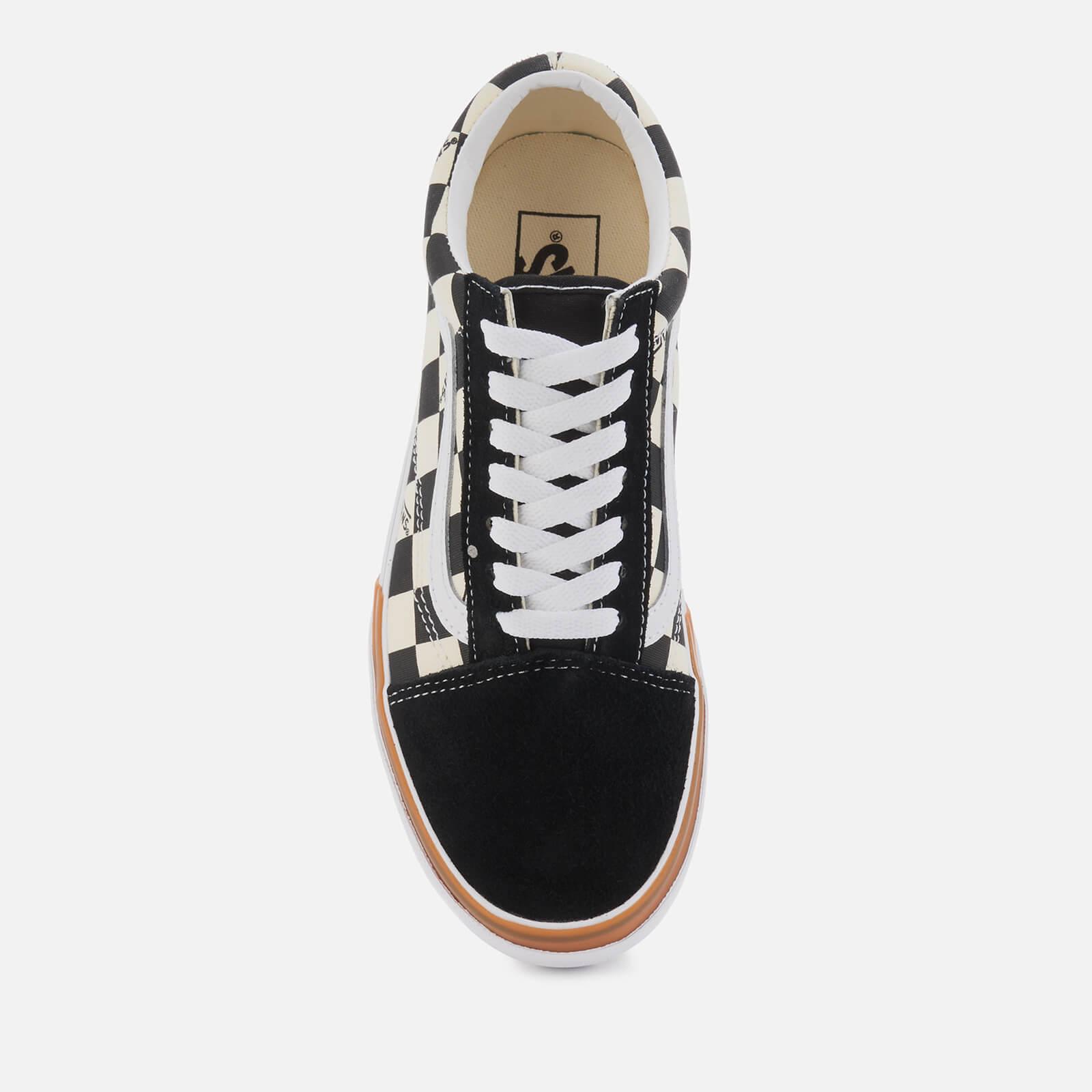 checkerboard old skool stacked