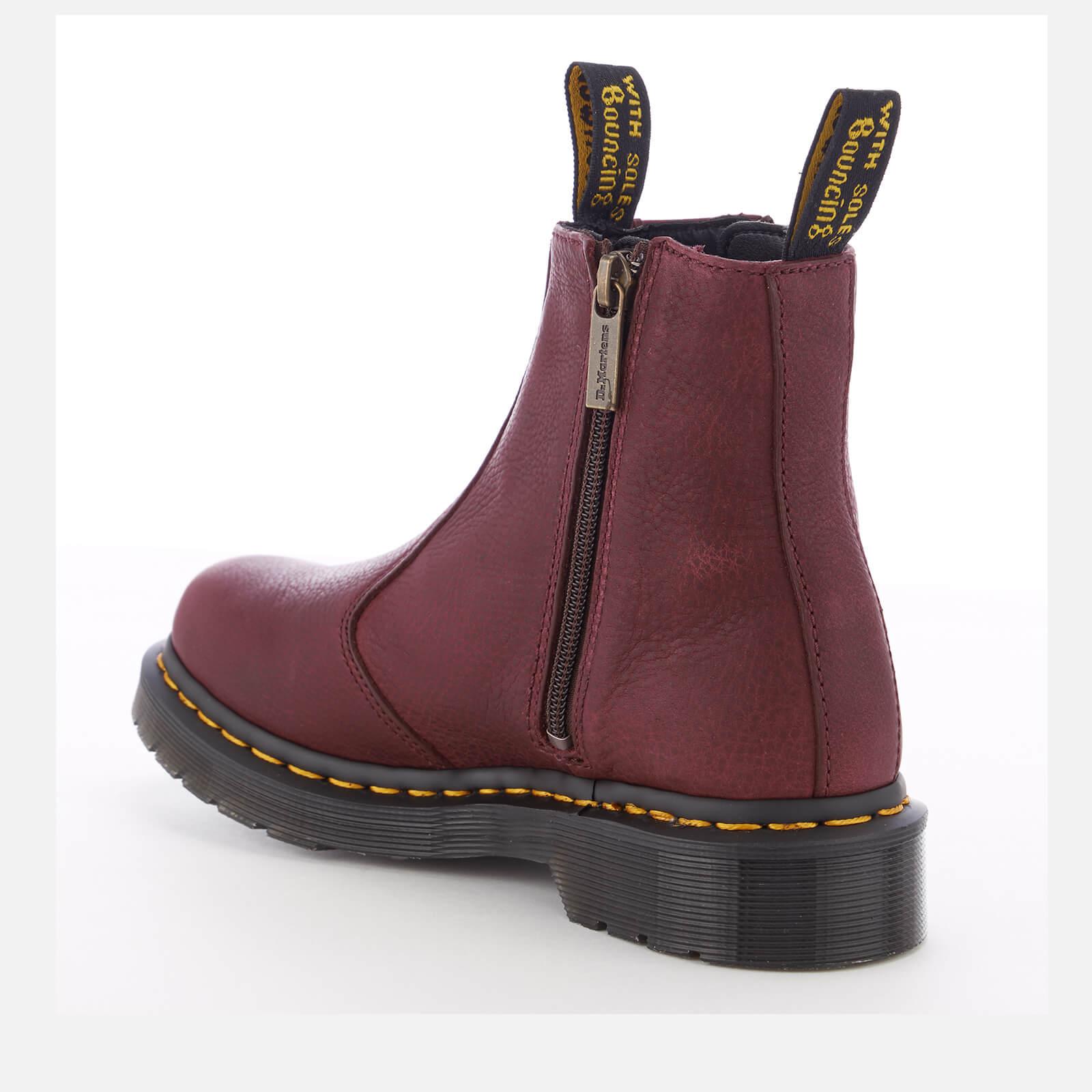 dr martens chelsea zip
