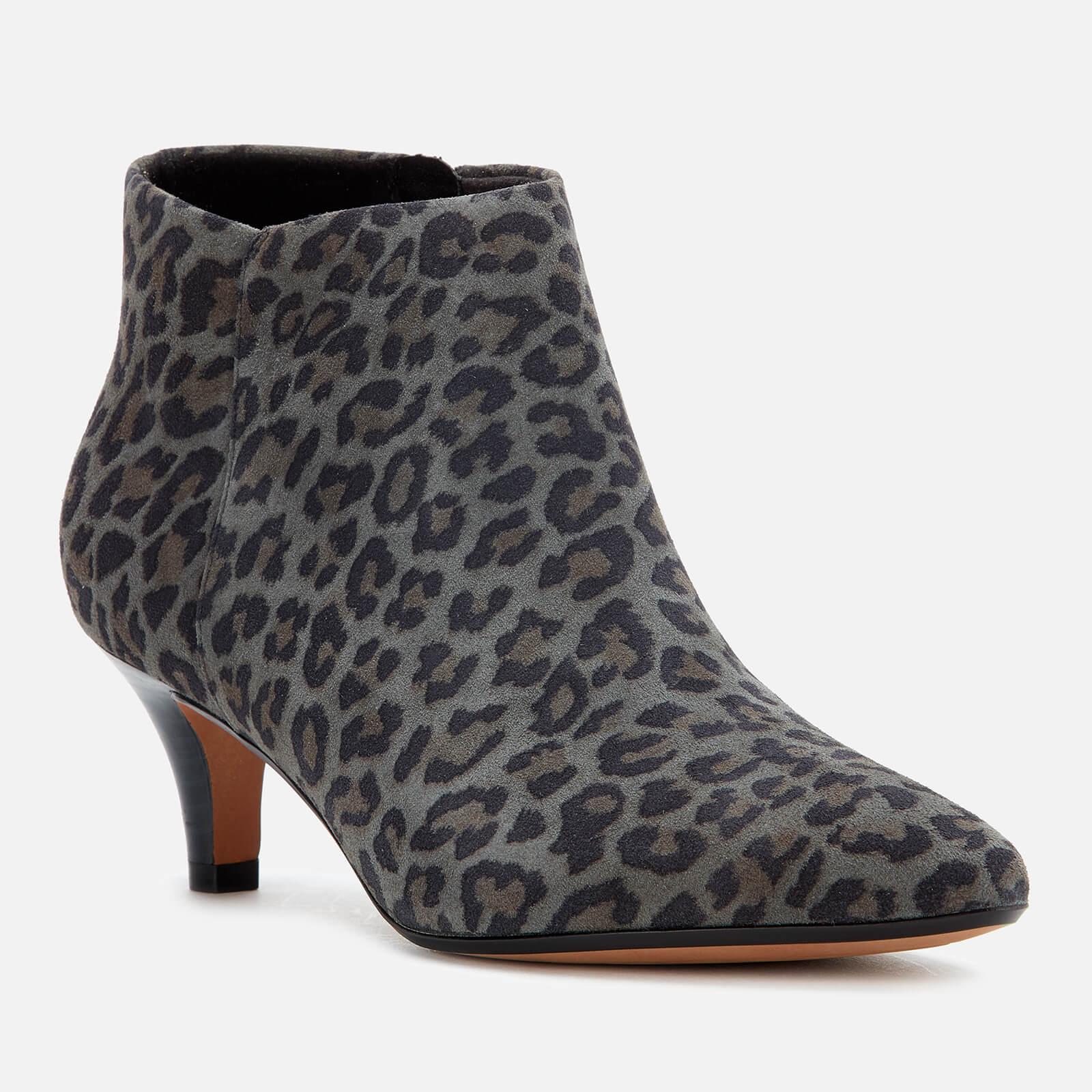 clarks grey ankle boots