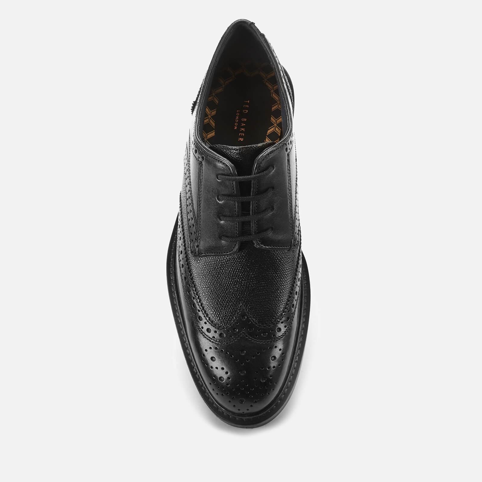 Ted Baker Theruu Leather Brogues in Black for Men - Lyst