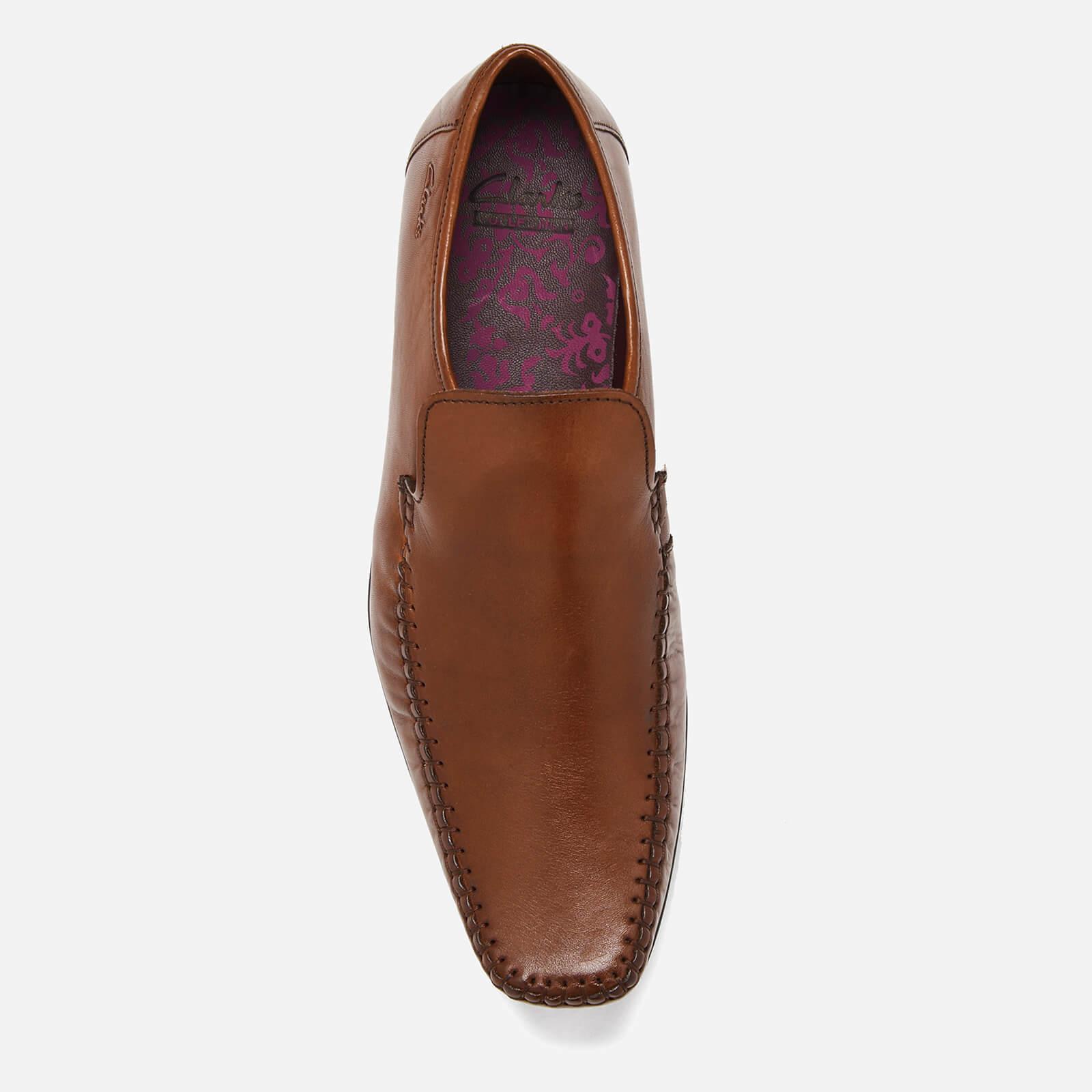 clarks ferro step loafers