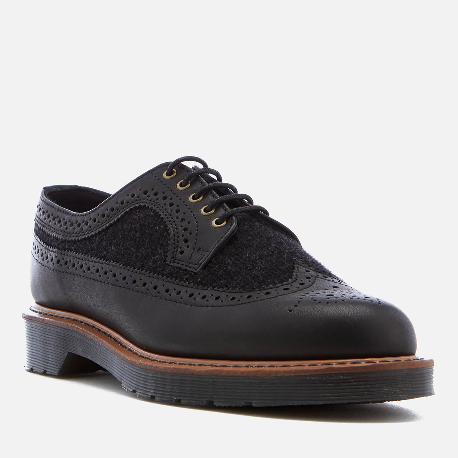Dr. Martens Men's Core 3989 Leather/wool Brogues in Black/Grey (Black) for  Men - Lyst