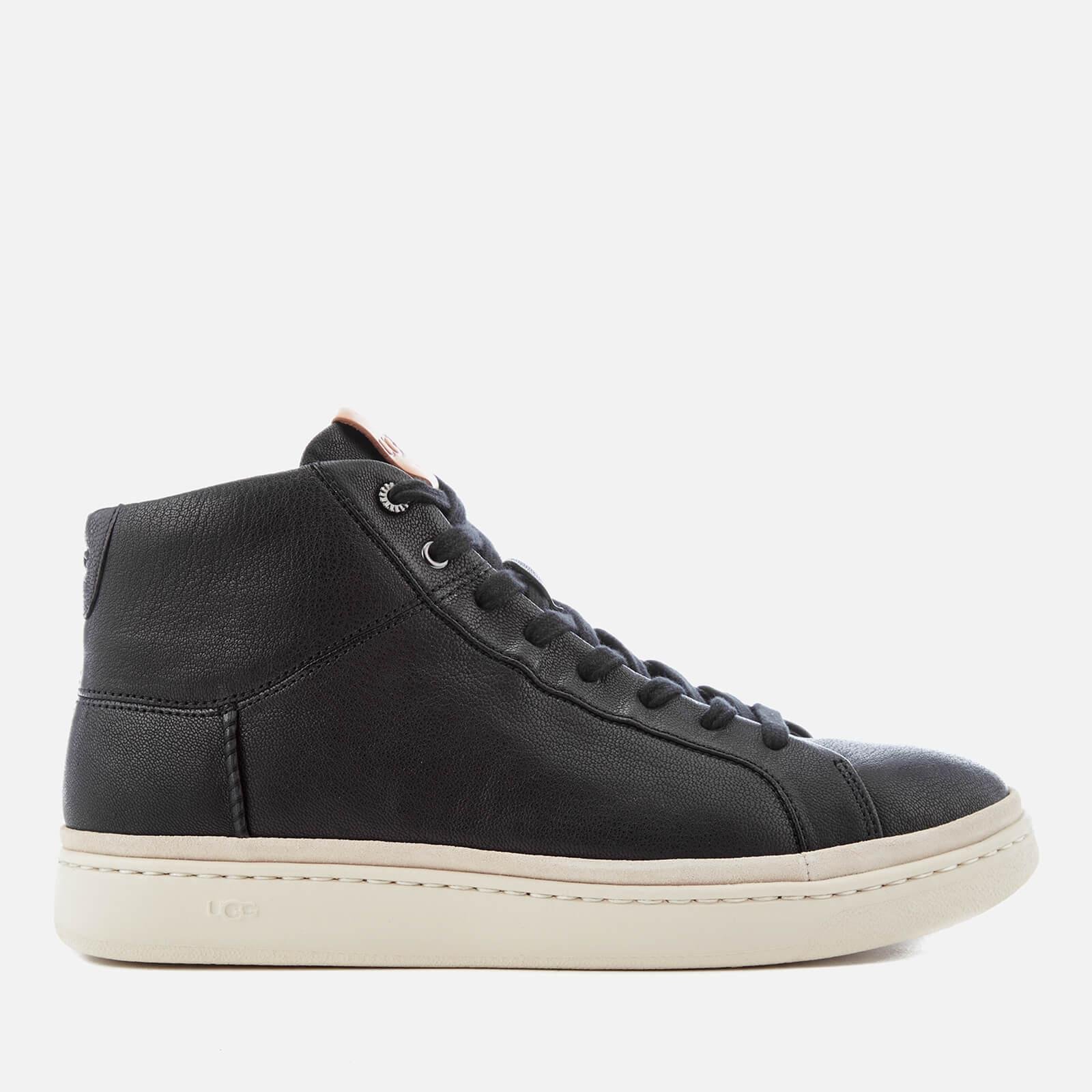 UGG Cali Lace High Top Trainers in Black for Men - Lyst