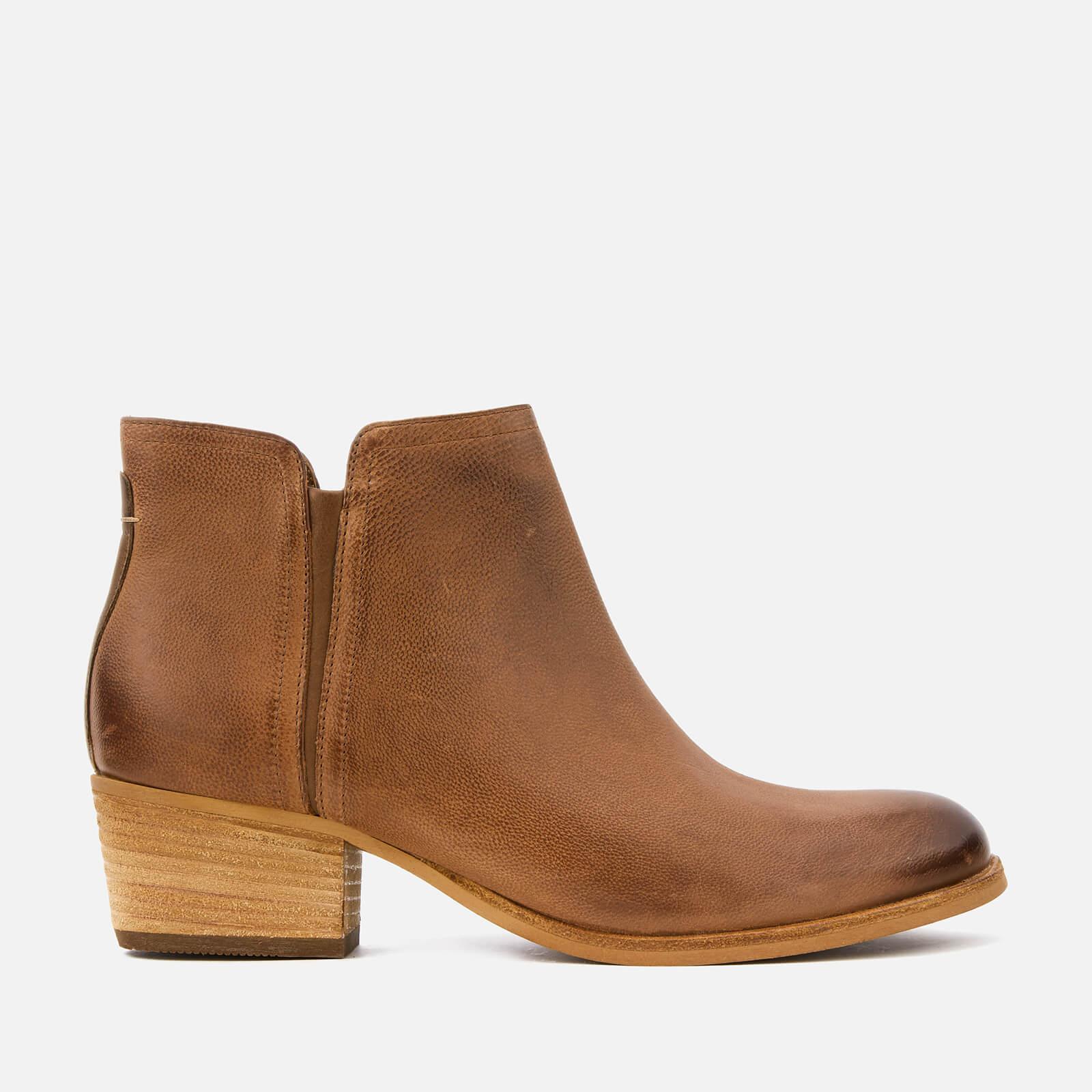 Clarks Women's Maypearl Ramie Leather Ankle Boots in Brown | Lyst