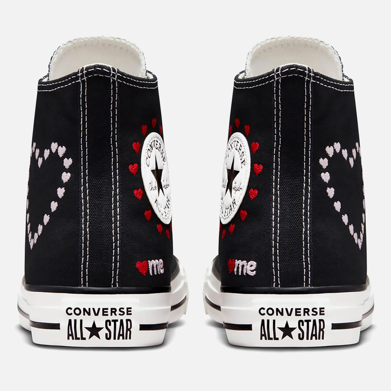 Converse Chuck Taylor All Star Crafted With Love Hi-top Trainers in Black |  Lyst
