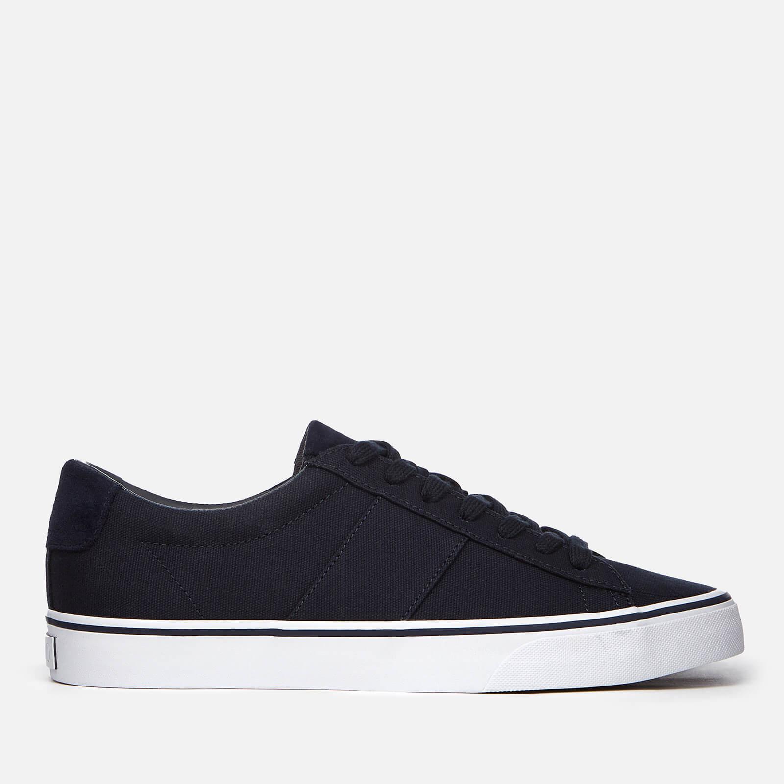 ralph lauren sayer canvas trainers