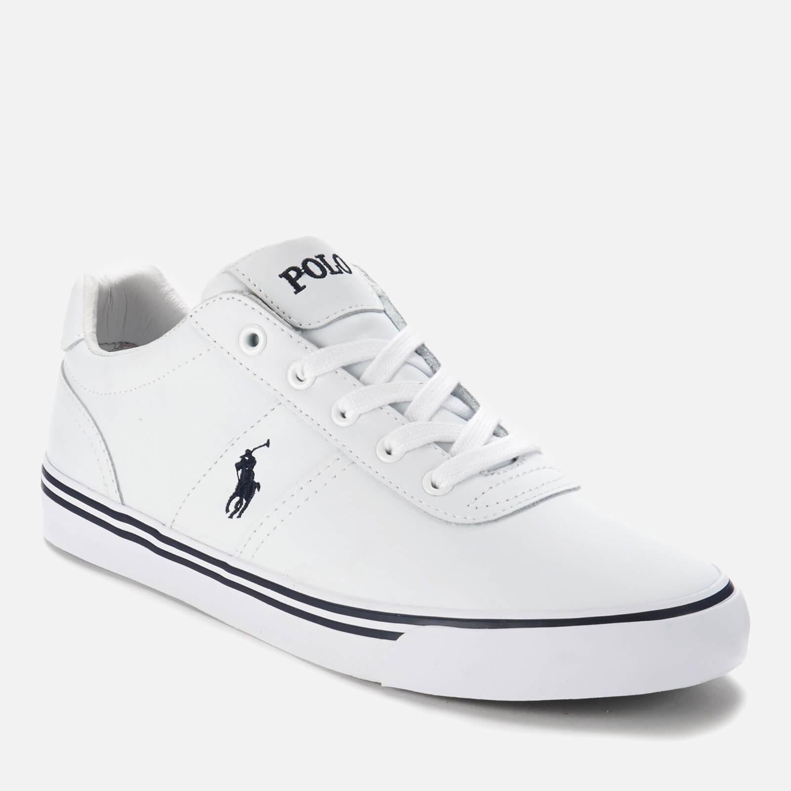 Polo Ralph Lauren Hanford Leather Trainers in White for Men - Lyst