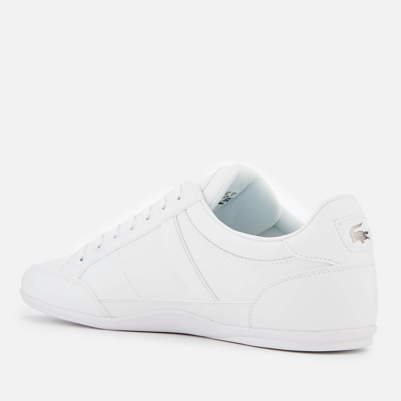 low profile white trainers