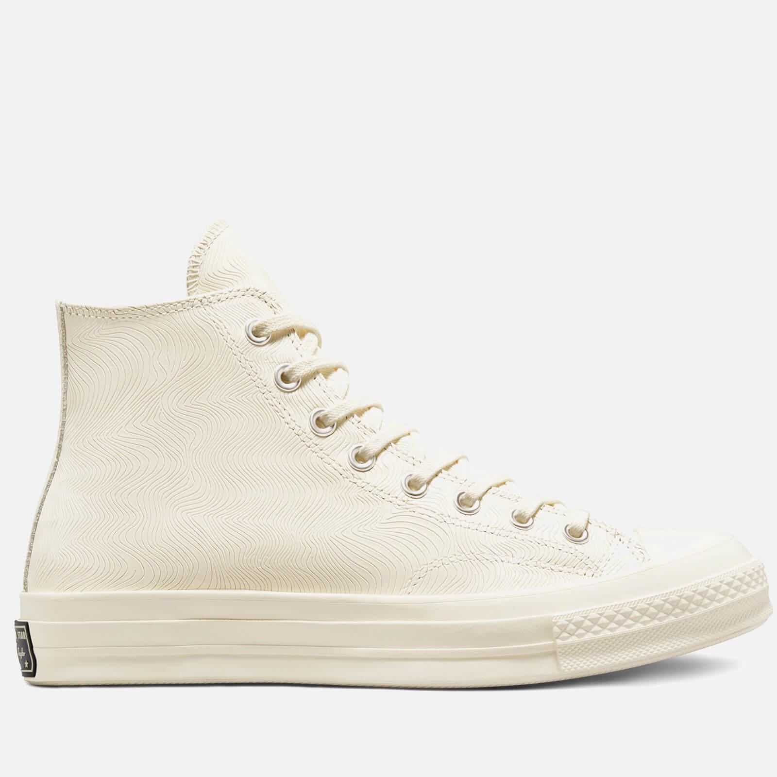 Converse Chuck 70 Seasonal Elevated Leather Hi-top Trainers in White | Lyst