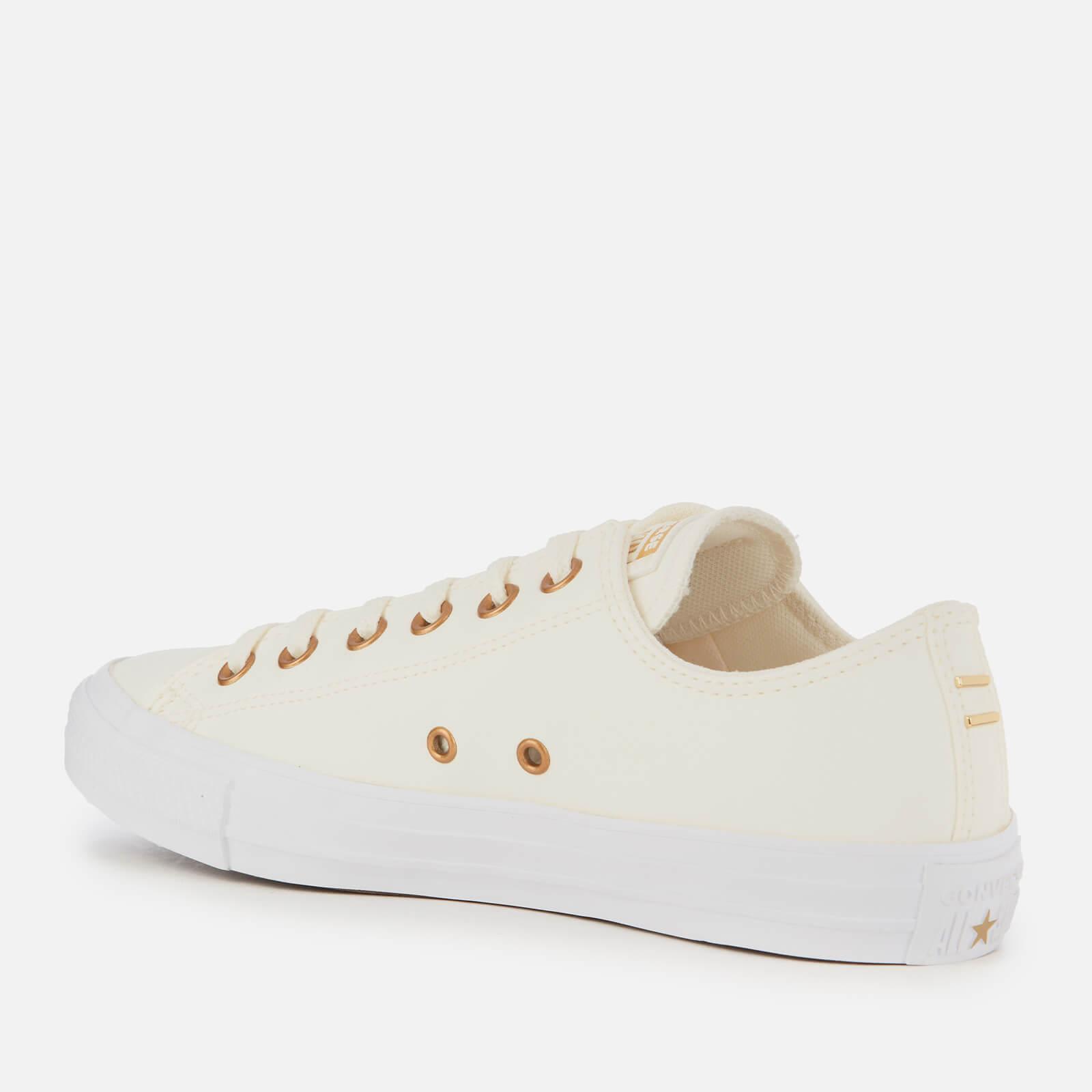 regnskyl licens Stue Converse Synthetic Chuck Taylor All Star Ox Trainers in White - Lyst