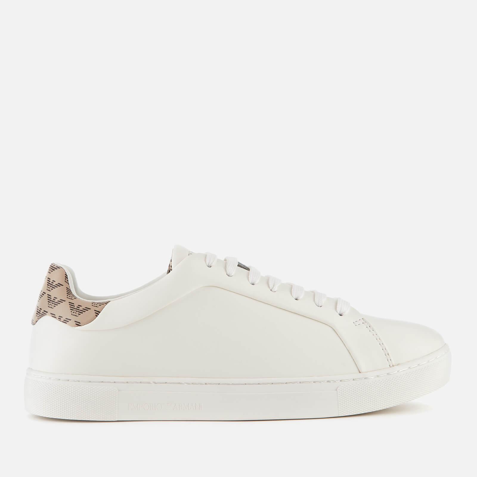 mens armani white trainers