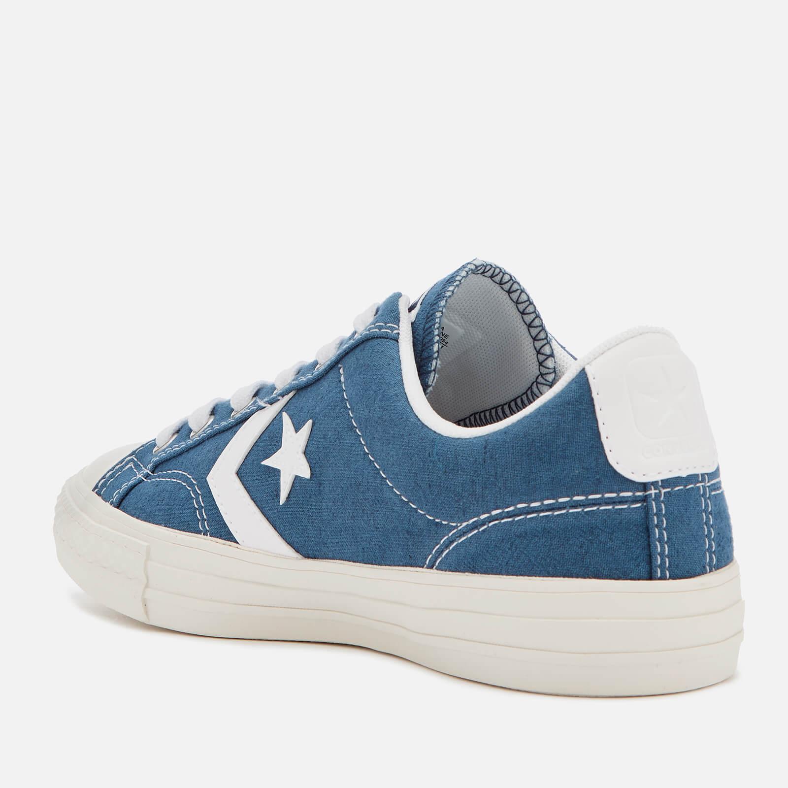 Converse Leather Star Player Ox Trainers in Navy (Blue) for Men Lyst