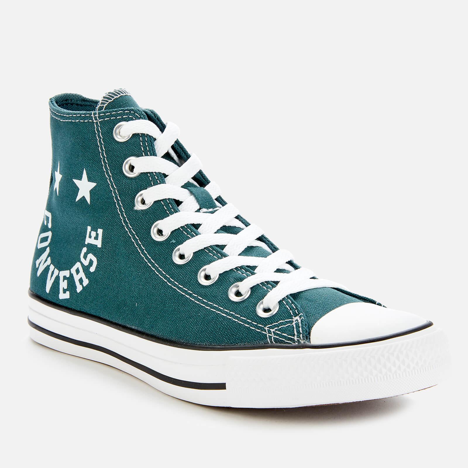 Converse Chuck Taylor All Star Smile Hi-top Trainers in Green for Men | Lyst