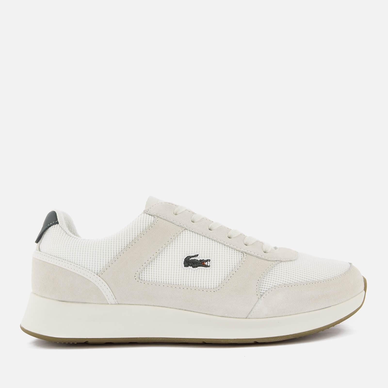 boys white lacoste trainers