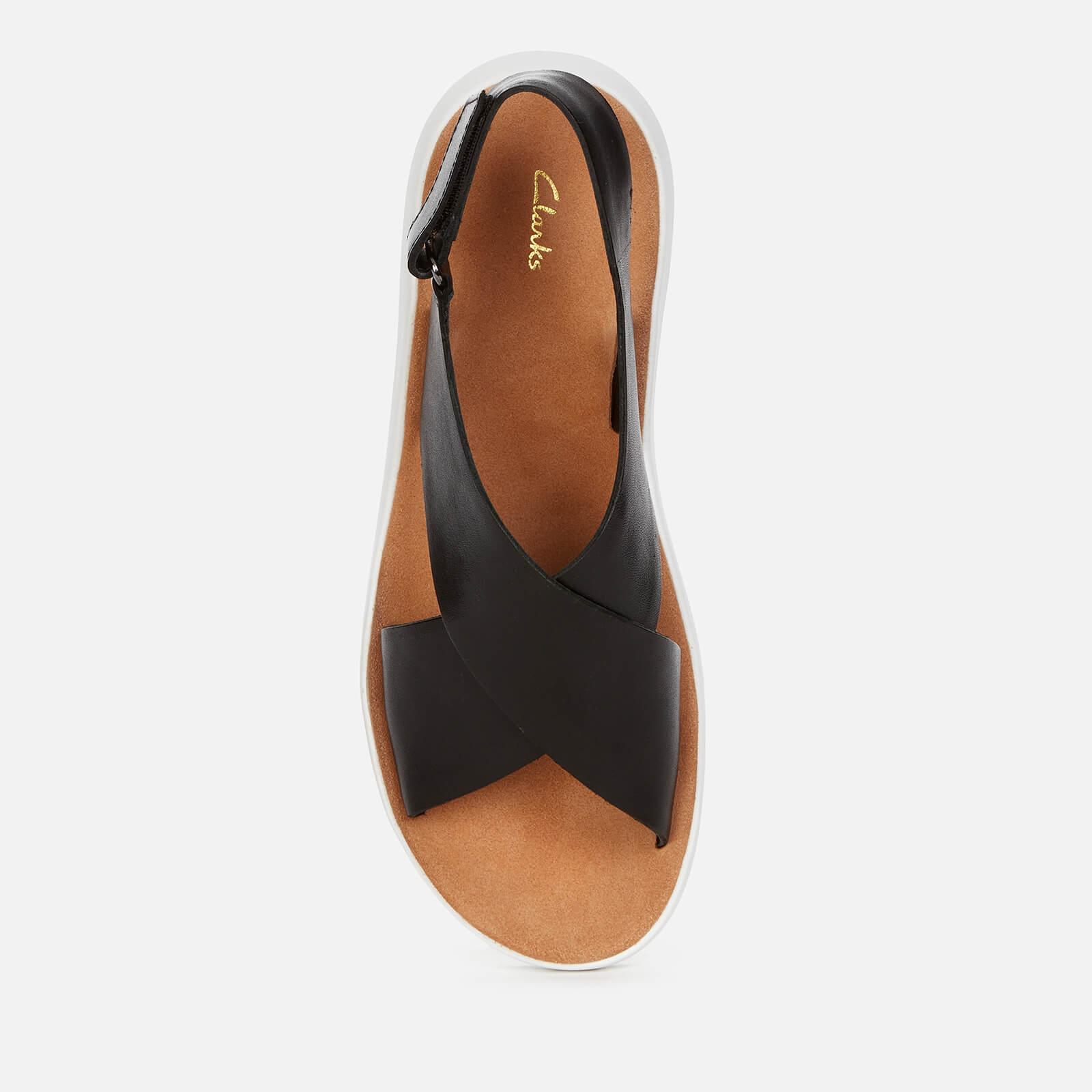 Clarks Jemsa Leather Sandals in Brown | Lyst
