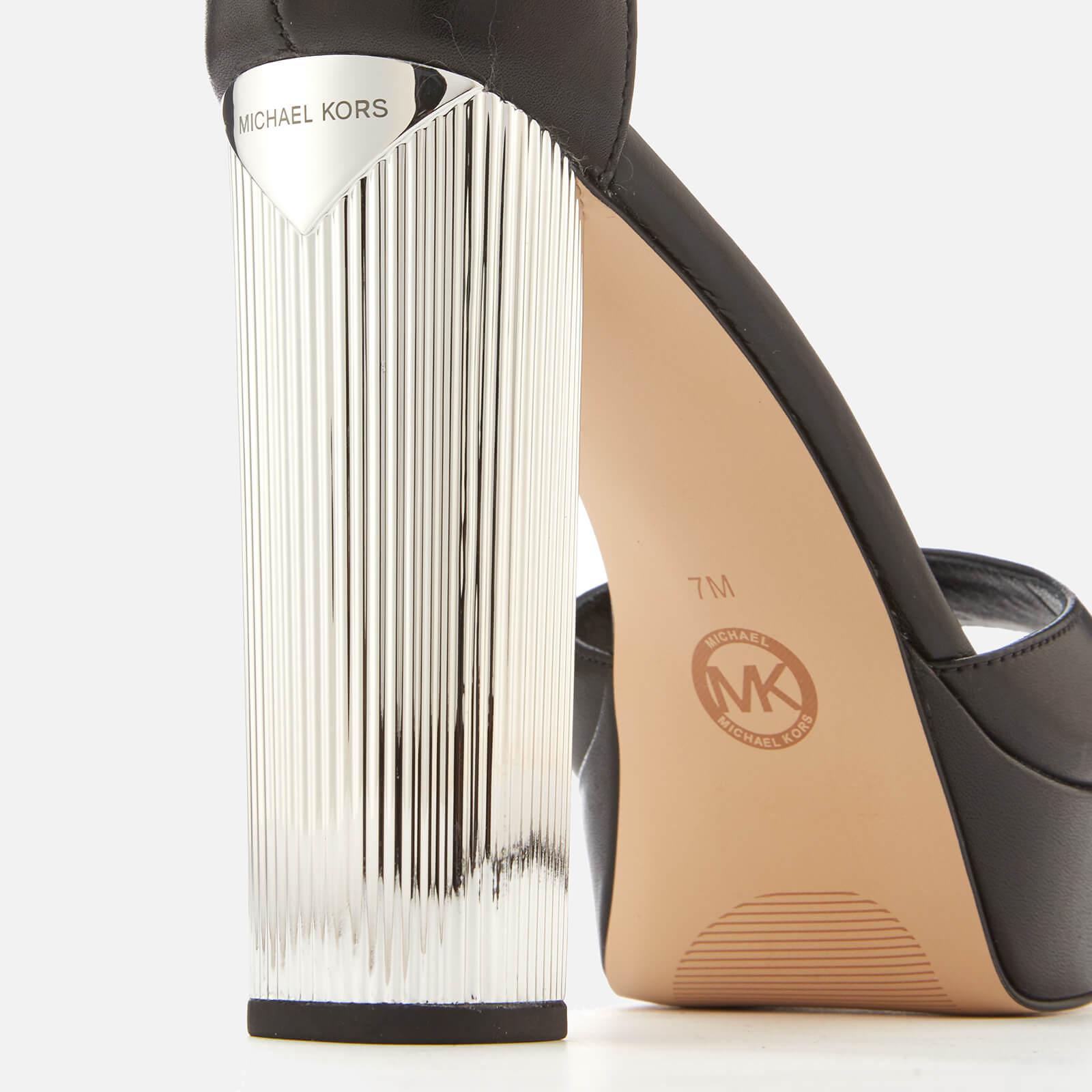 paloma leather platform sandal