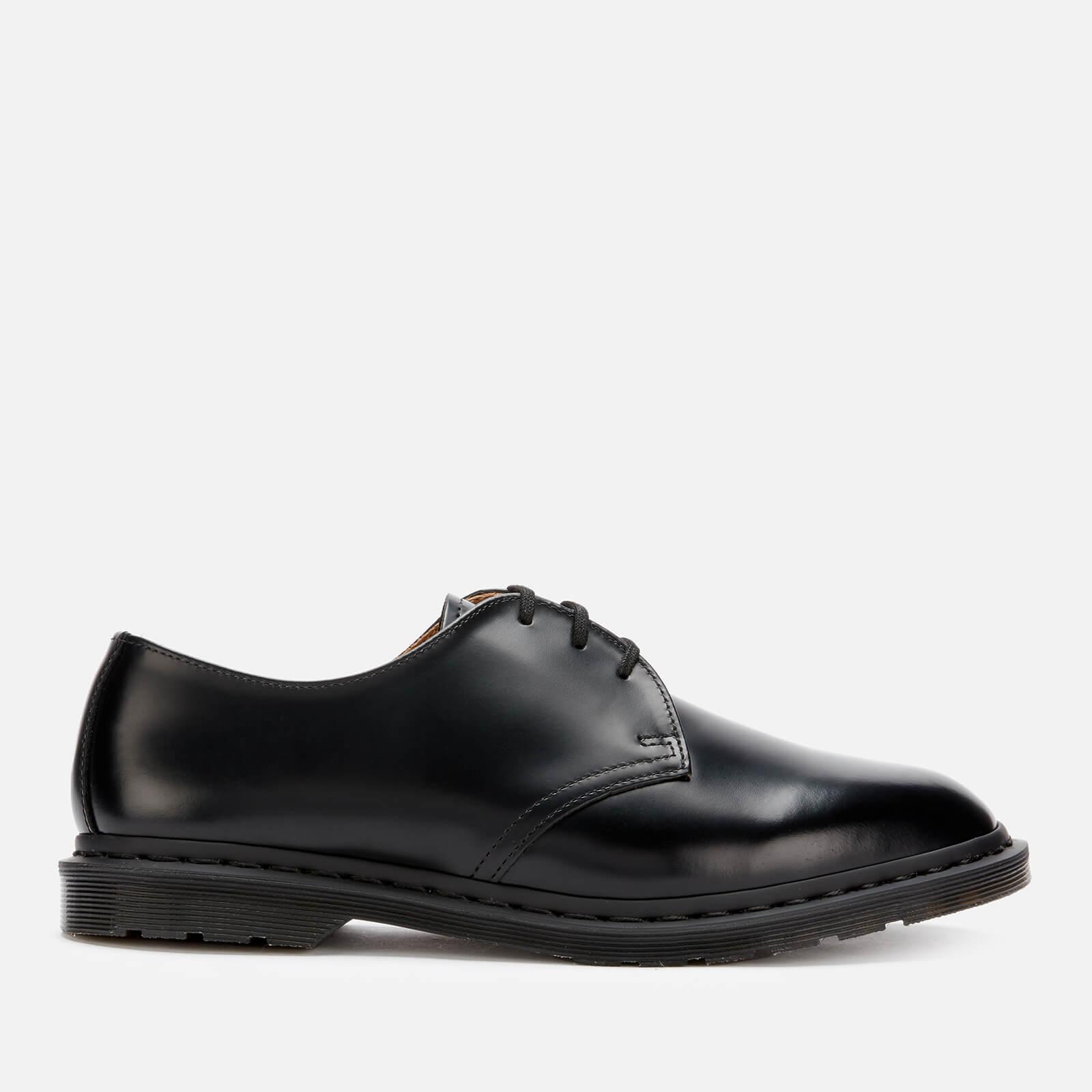 Dr. Martens Archie Ii Polished Smooth Leather Derby Shoes in Black for Men  | Lyst