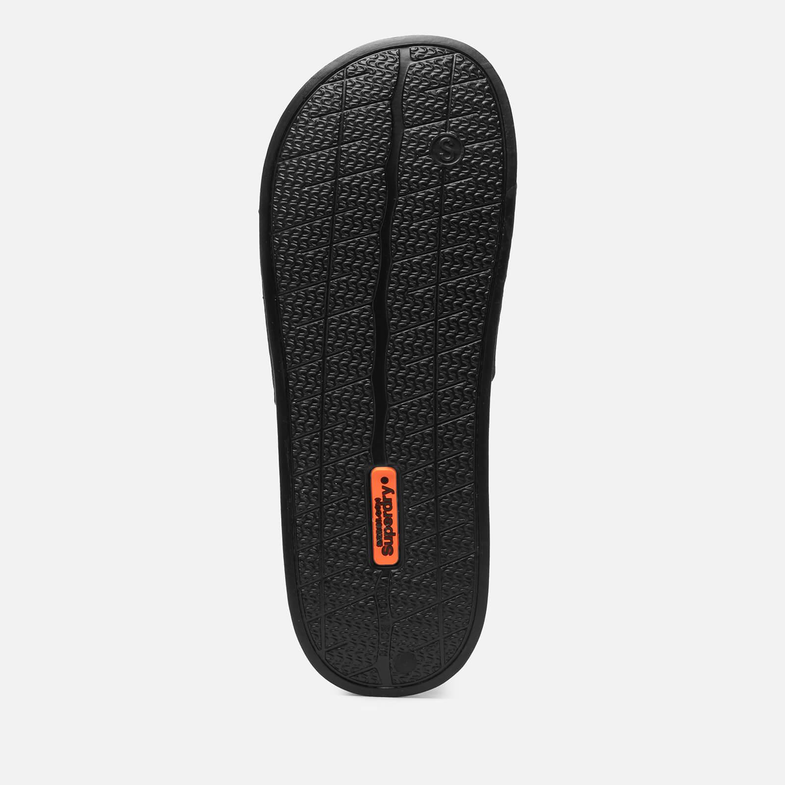 Superdry Aop Beach Slide Sandals in Black for Men - Lyst