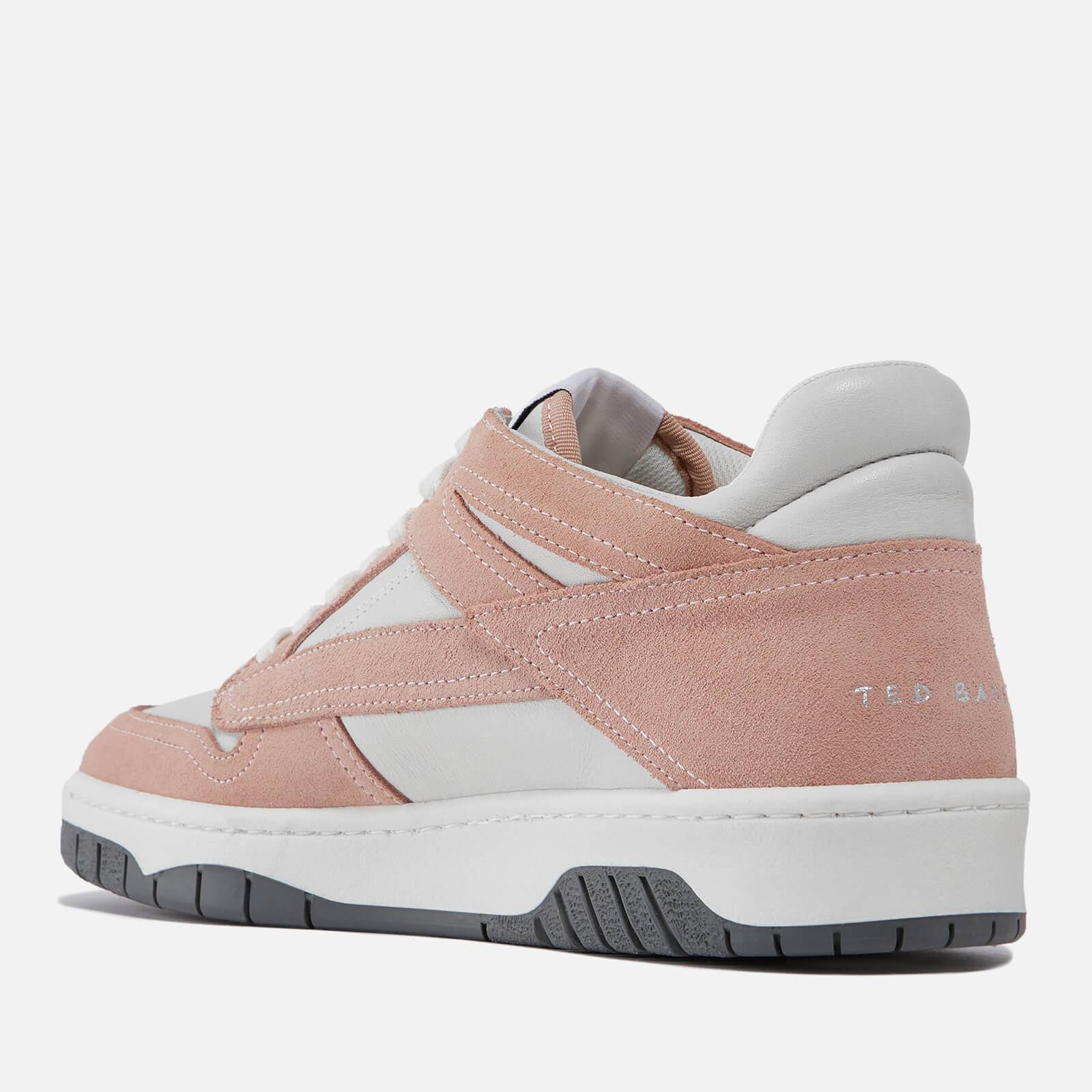 Ted Baker Rillian Leather/suede Trainers in Pink | Lyst