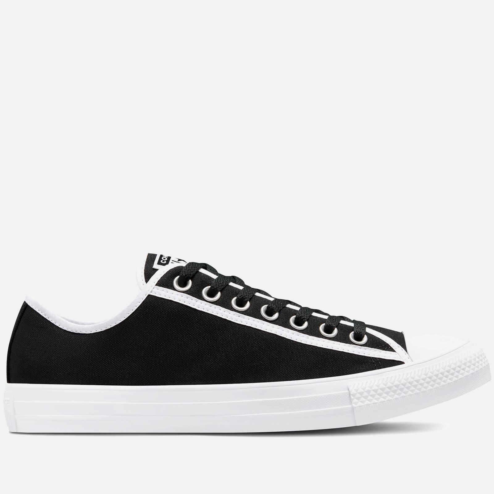 Converse Canvas Chuck Taylor All Star Between The Lines Ox Trainers in  Black for Men | Lyst
