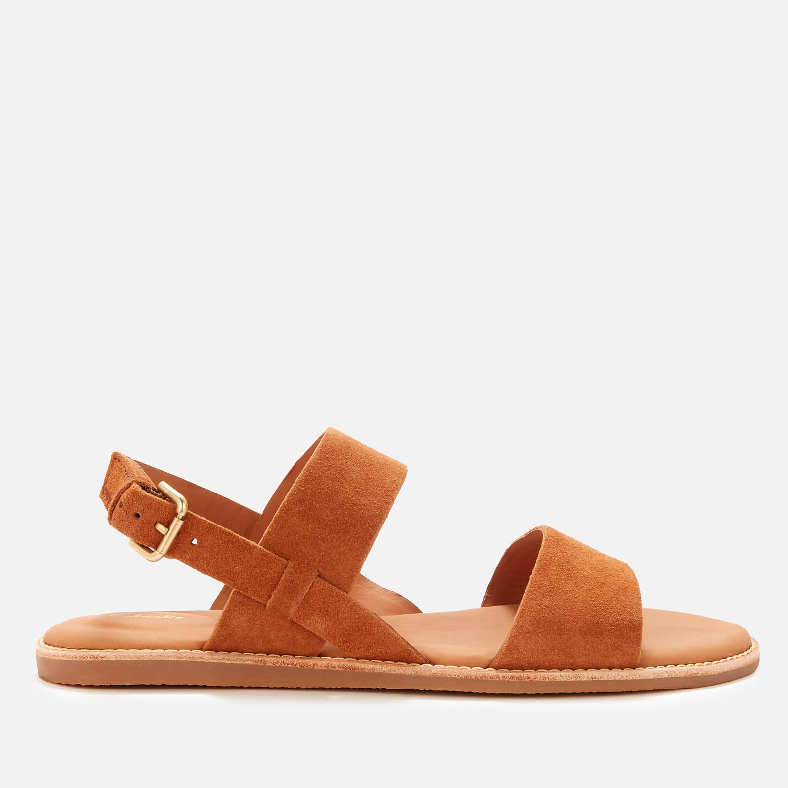 clarks brown sandals