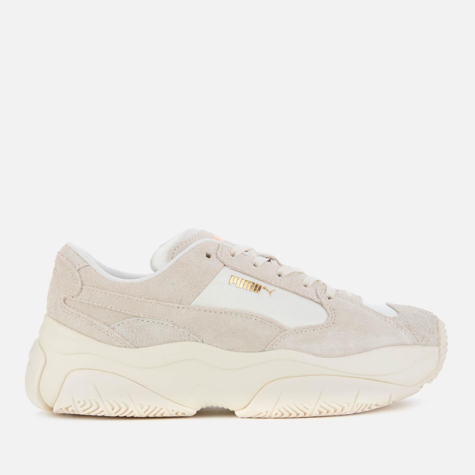 PUMA Suede Storm.y Soft Trainers in Beige (Natural) - Lyst