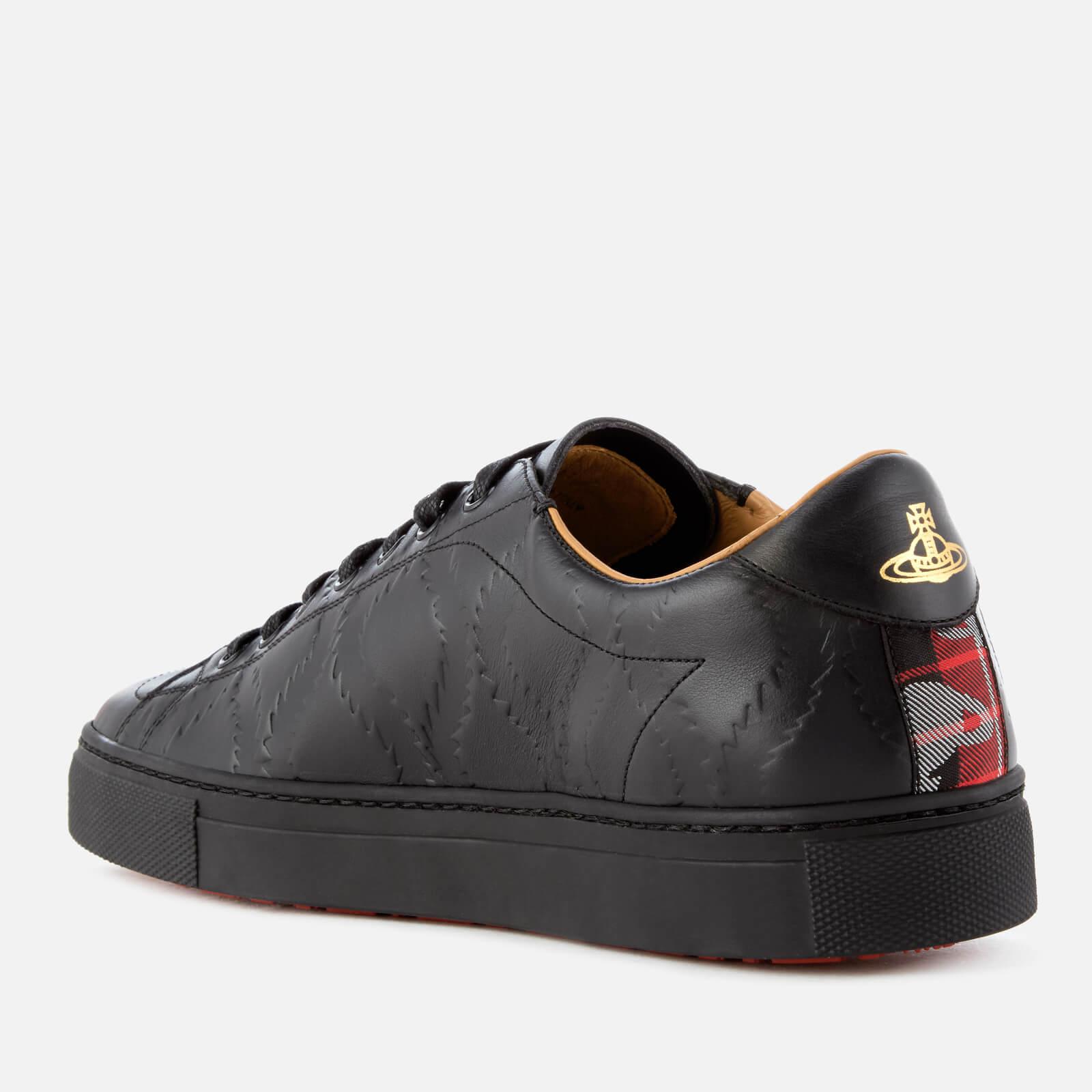 Derby Leather Low Top Trainers 