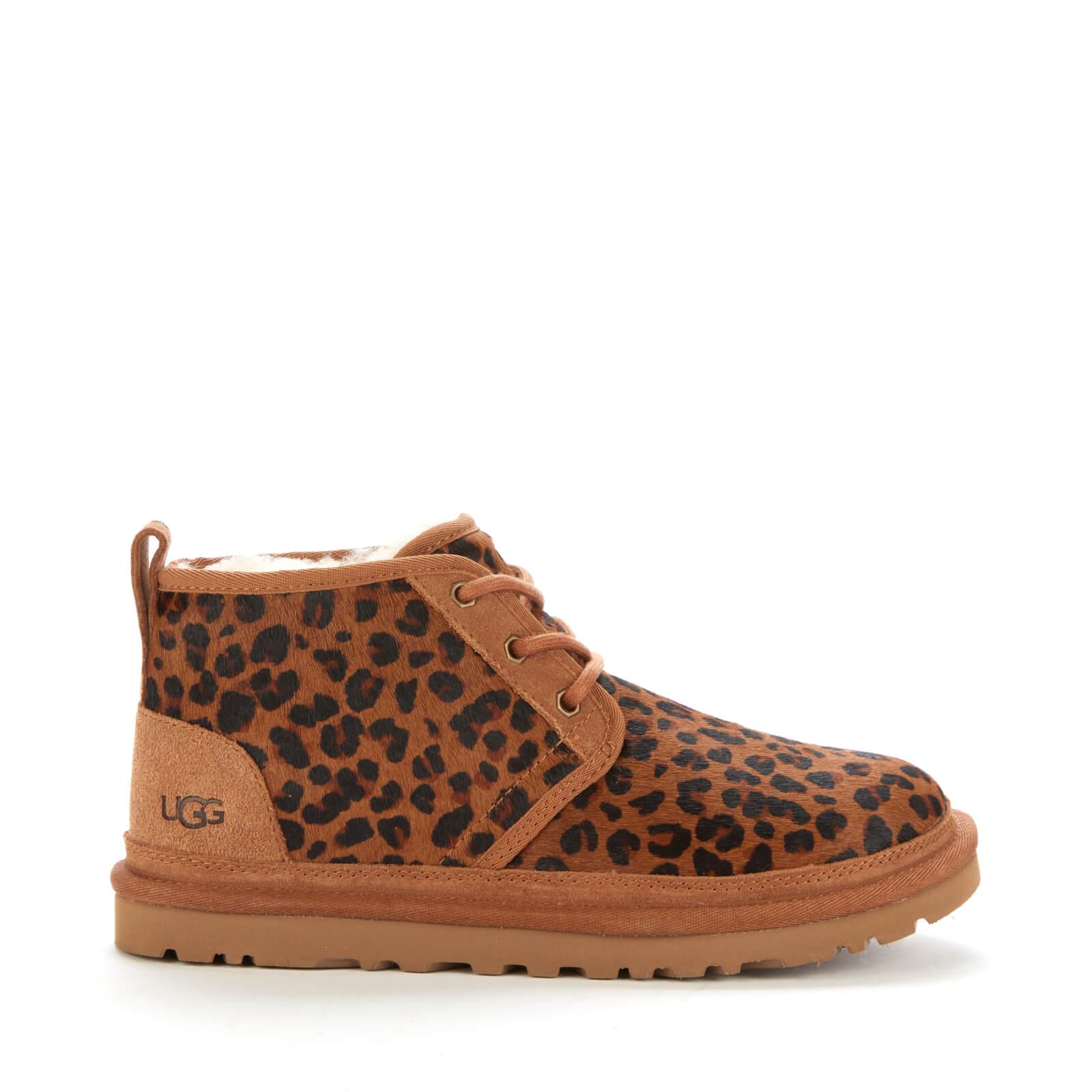 leopard print ugg trainers