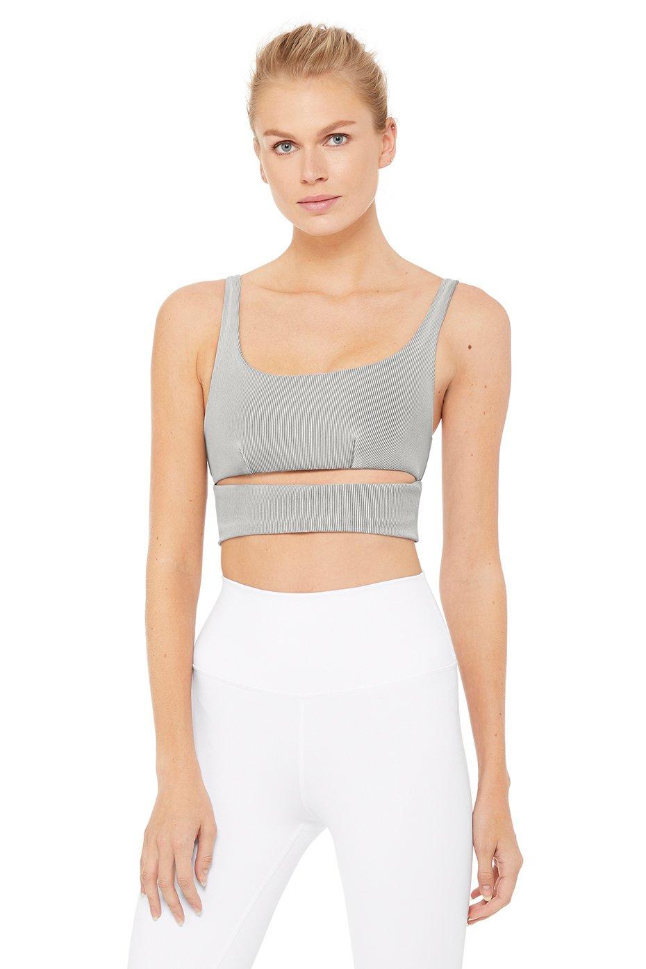 alo yoga slit bra