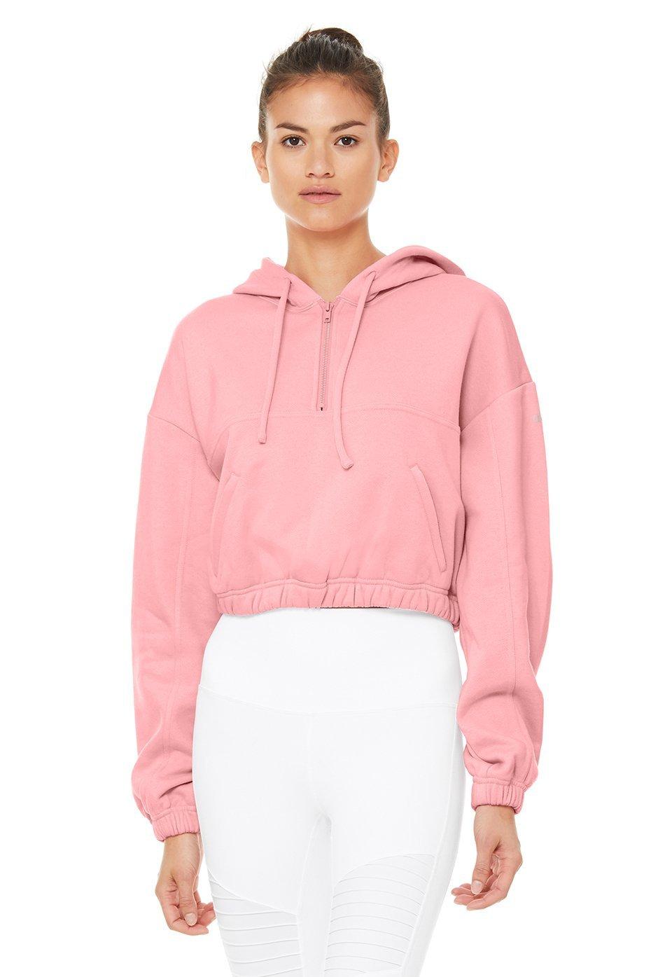 alo pink sweatshirt