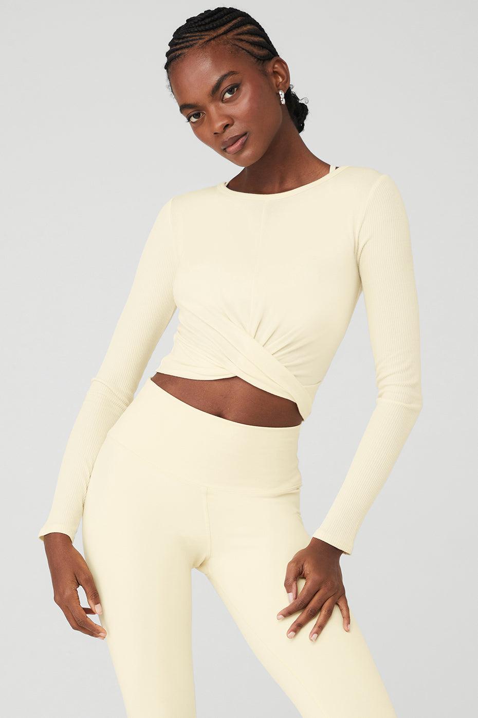 Alo Yoga Amelia Long Sleeve Crop