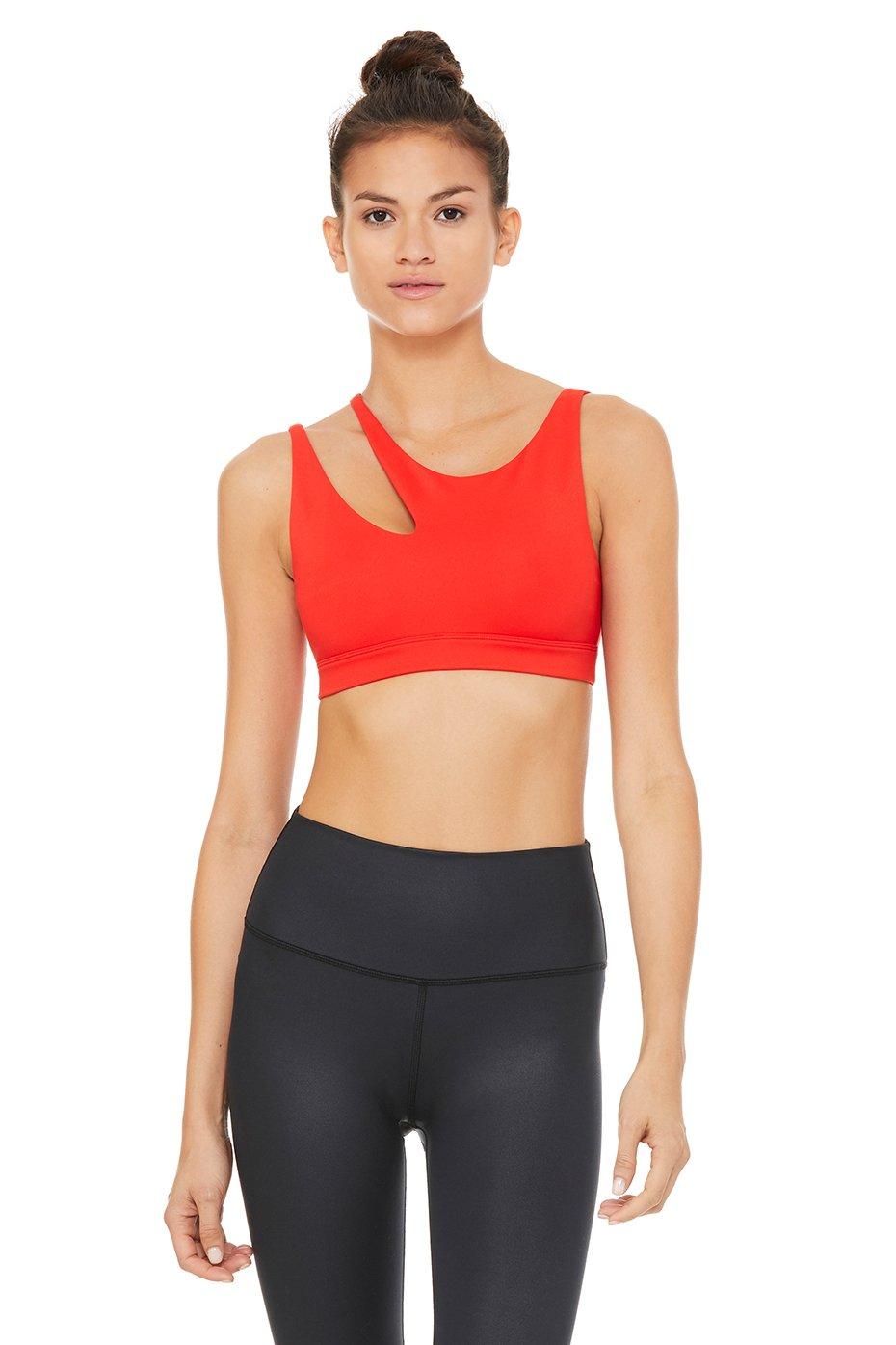 alo yoga peak bra