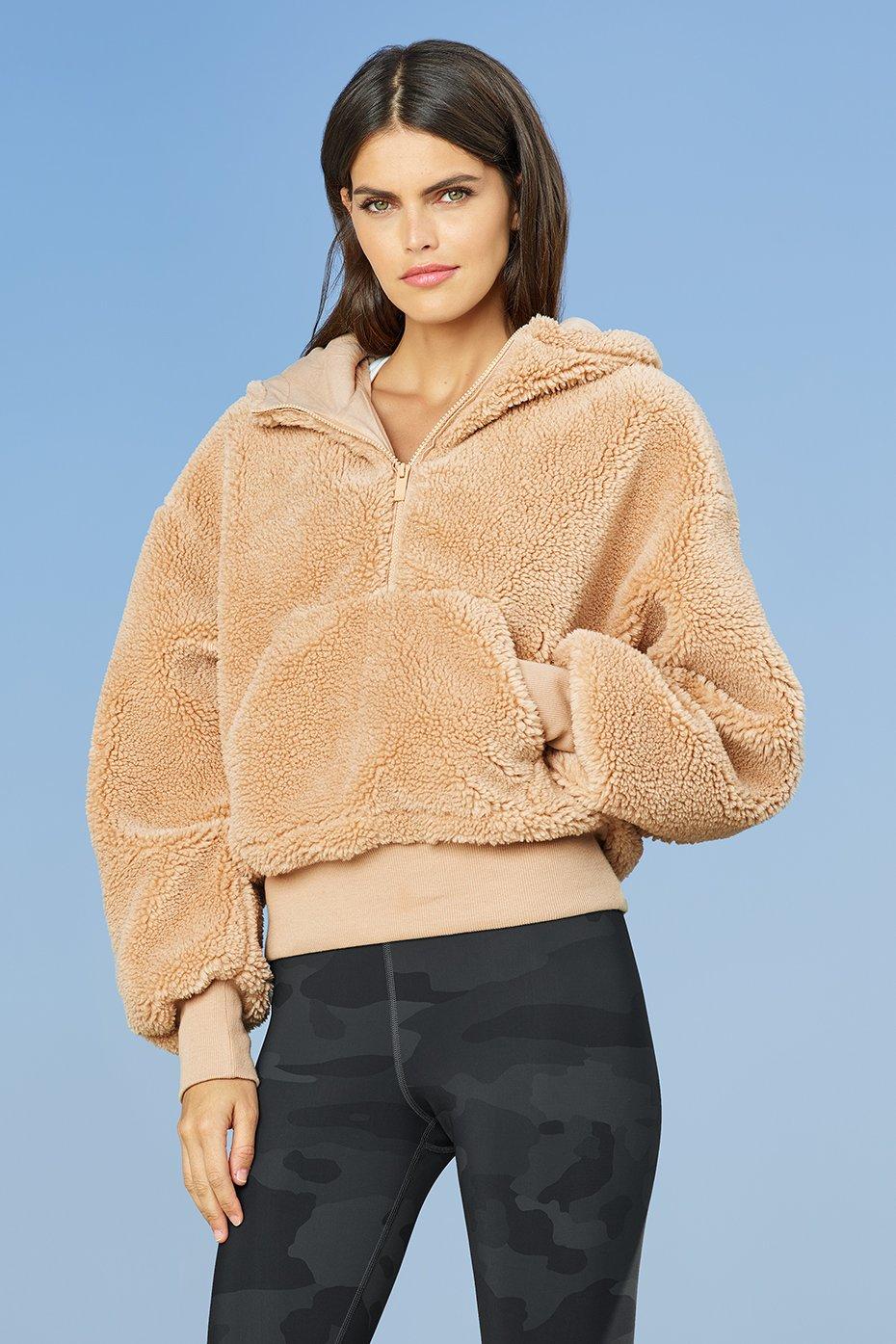 streetside half zip hoodie alo