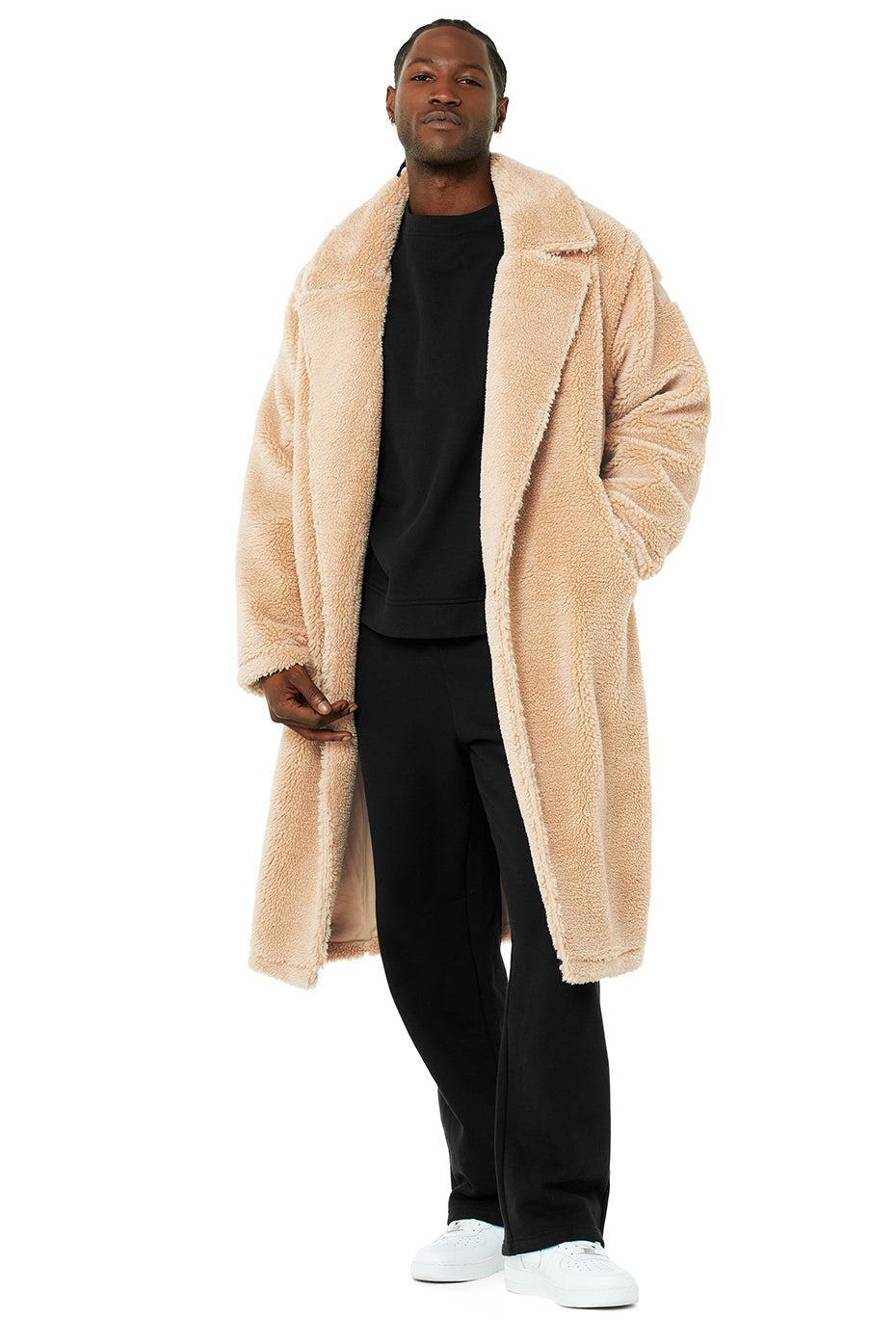 sherpa camel jacket