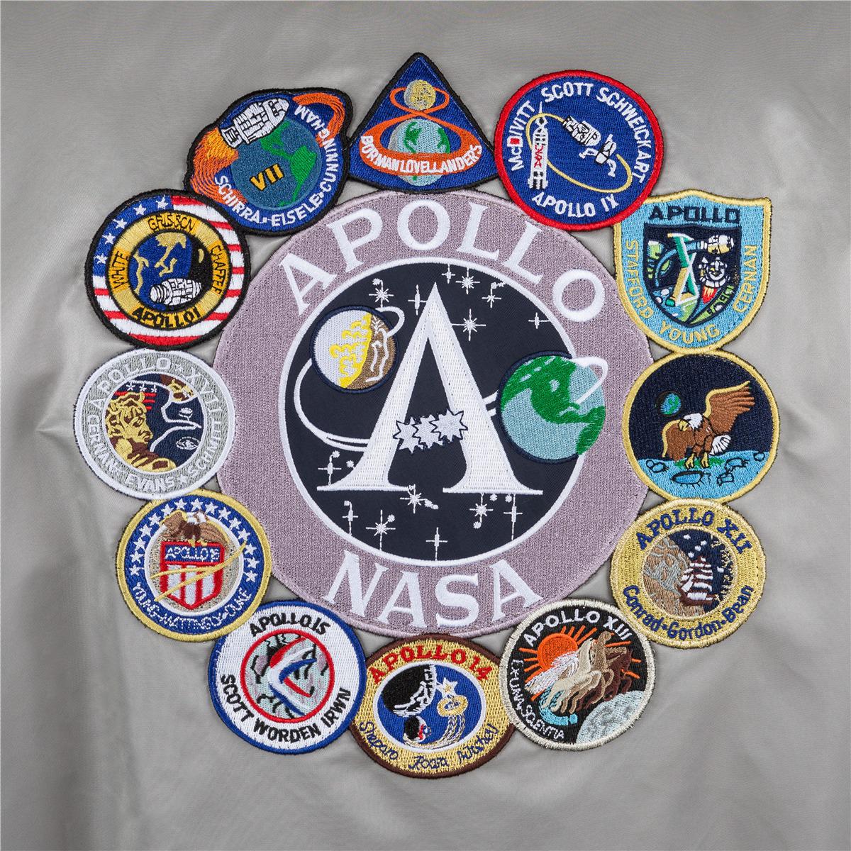 Alpha Industries Synthetic Apollo Ma-1 Flight Jacket for ...