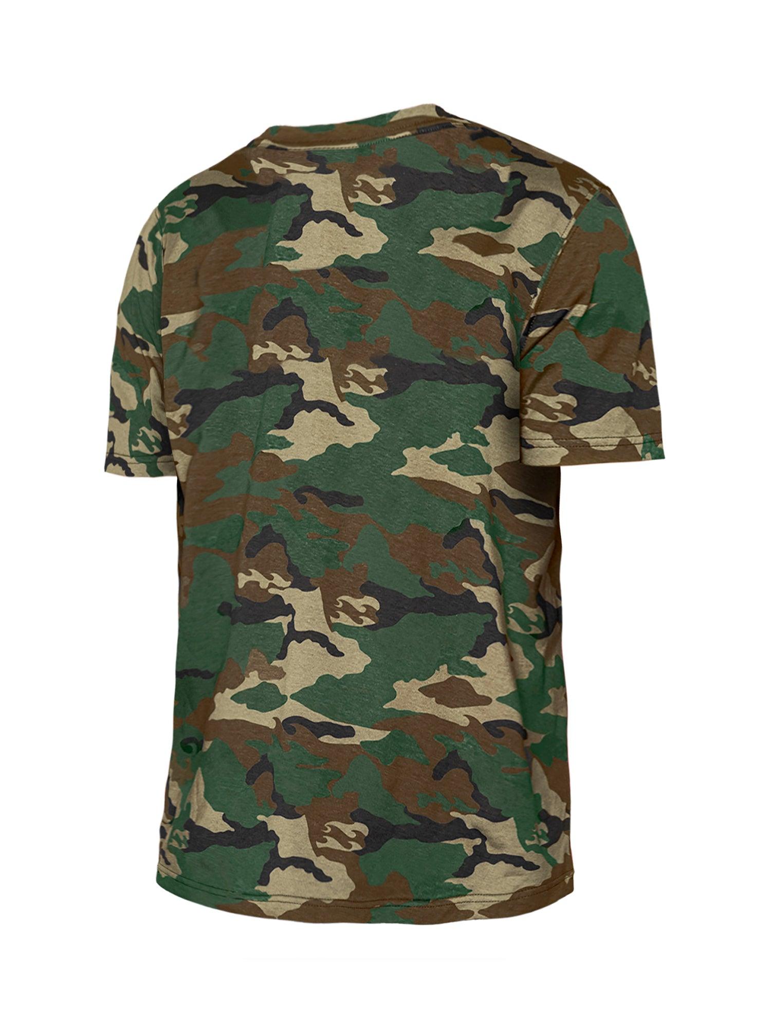 Pittsburgh Pirates New Era Armed Special Forces Camo Pocket T-Shirt - Black