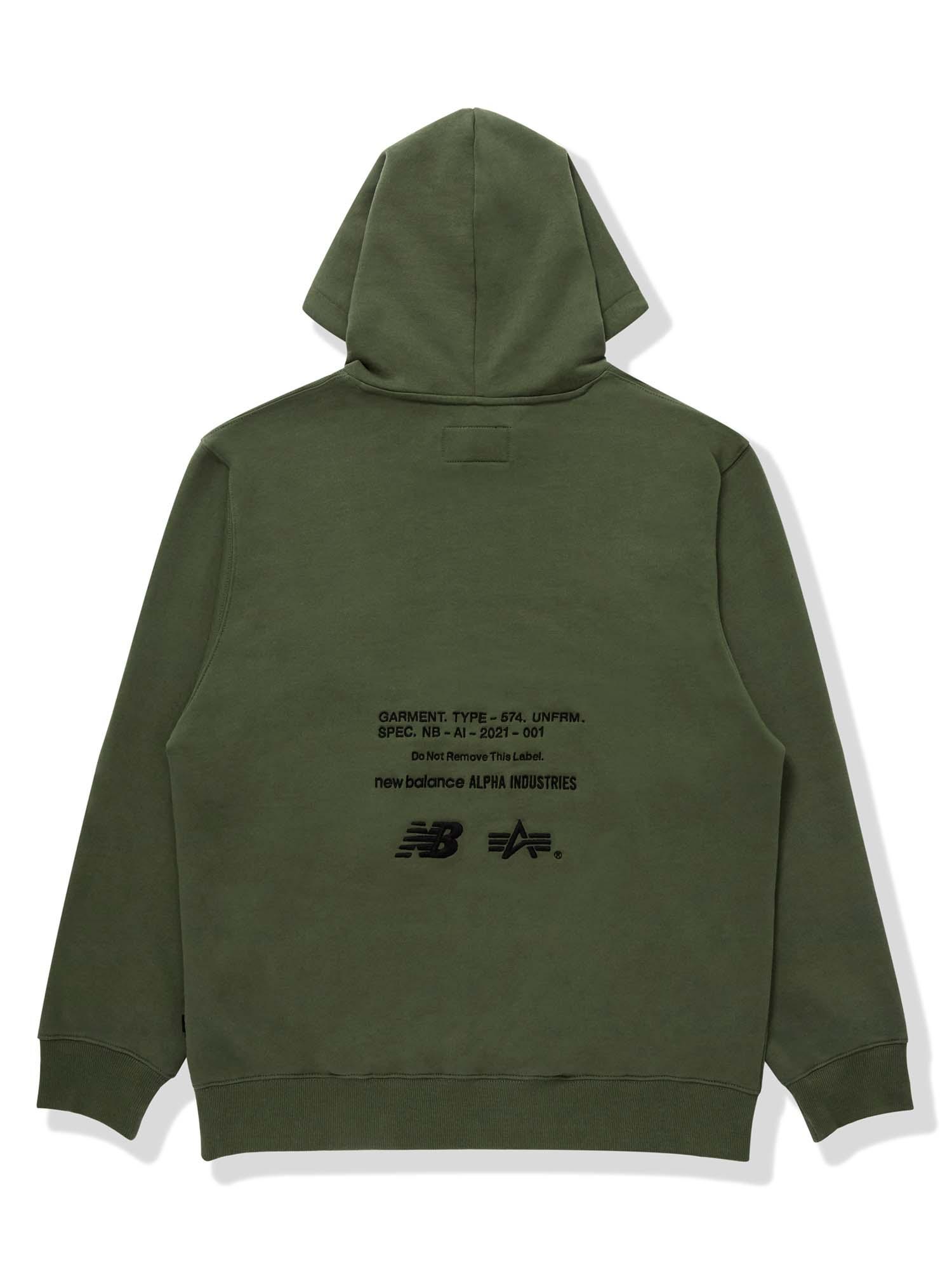 Alpha Industries Alpha | Green Men Lyst for X New Balance Hoodie in
