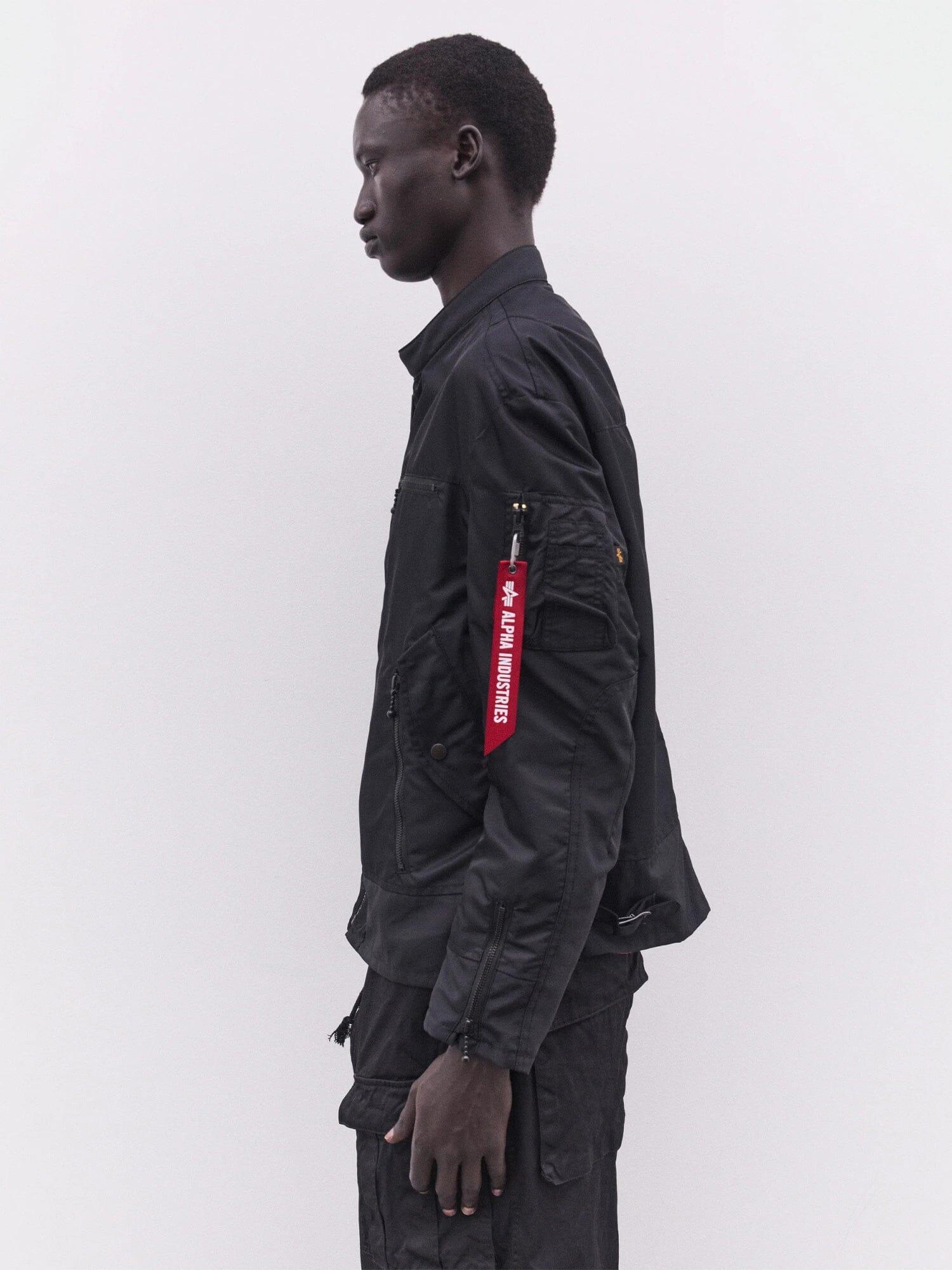 bajur ジャケット レギュラーフィットグレインカーフレザーボンバージャケット – EVISU