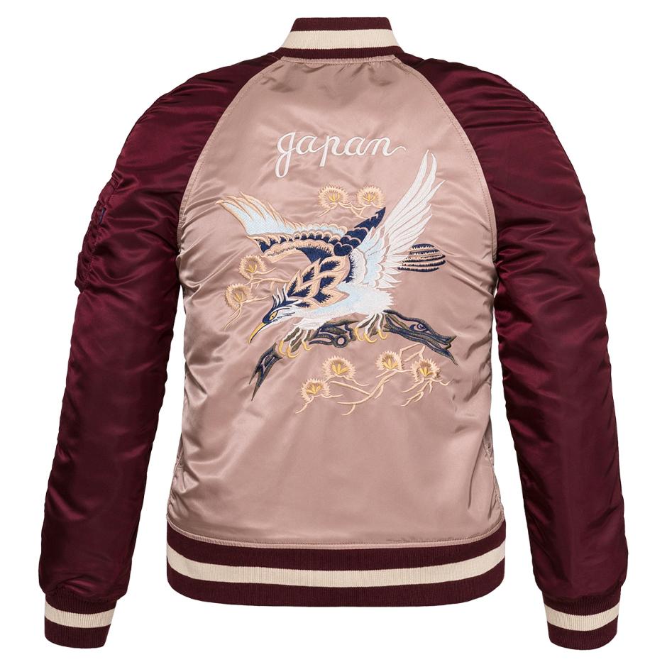 Alpha Industries Synthetic Ma1 Souvenir Eagle W Flight Jacket for Men