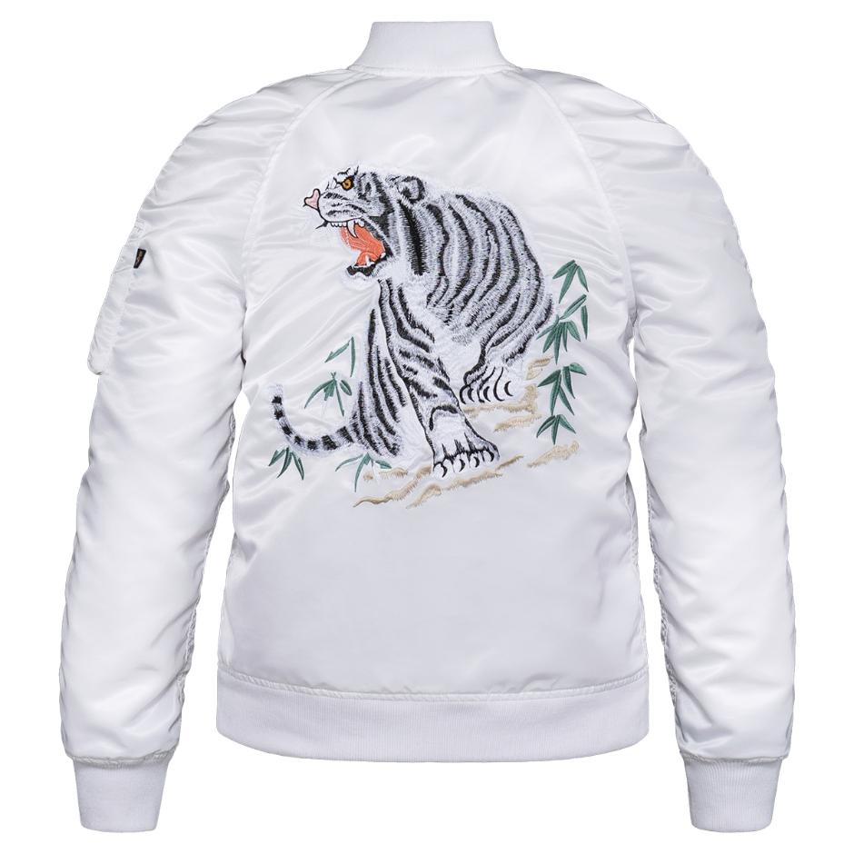 alpha industries bomber tiger