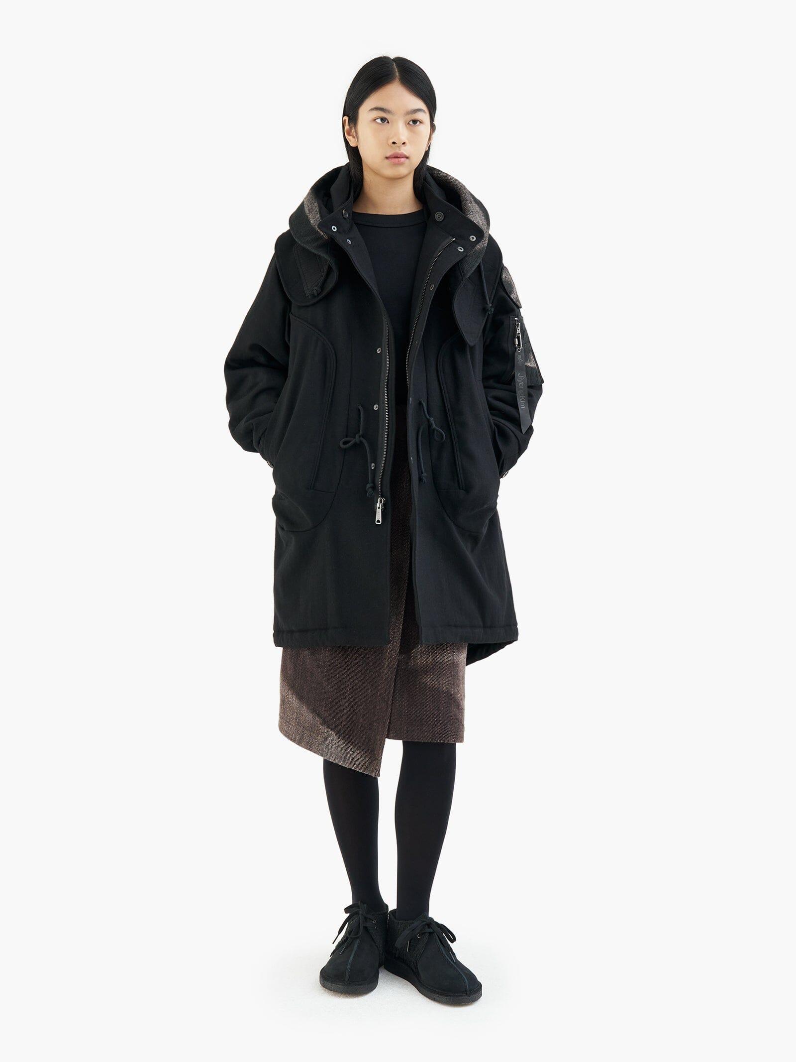 Alpha Industries Alpha X Jiyongkim Sun-bleached Fishtail Coat in
