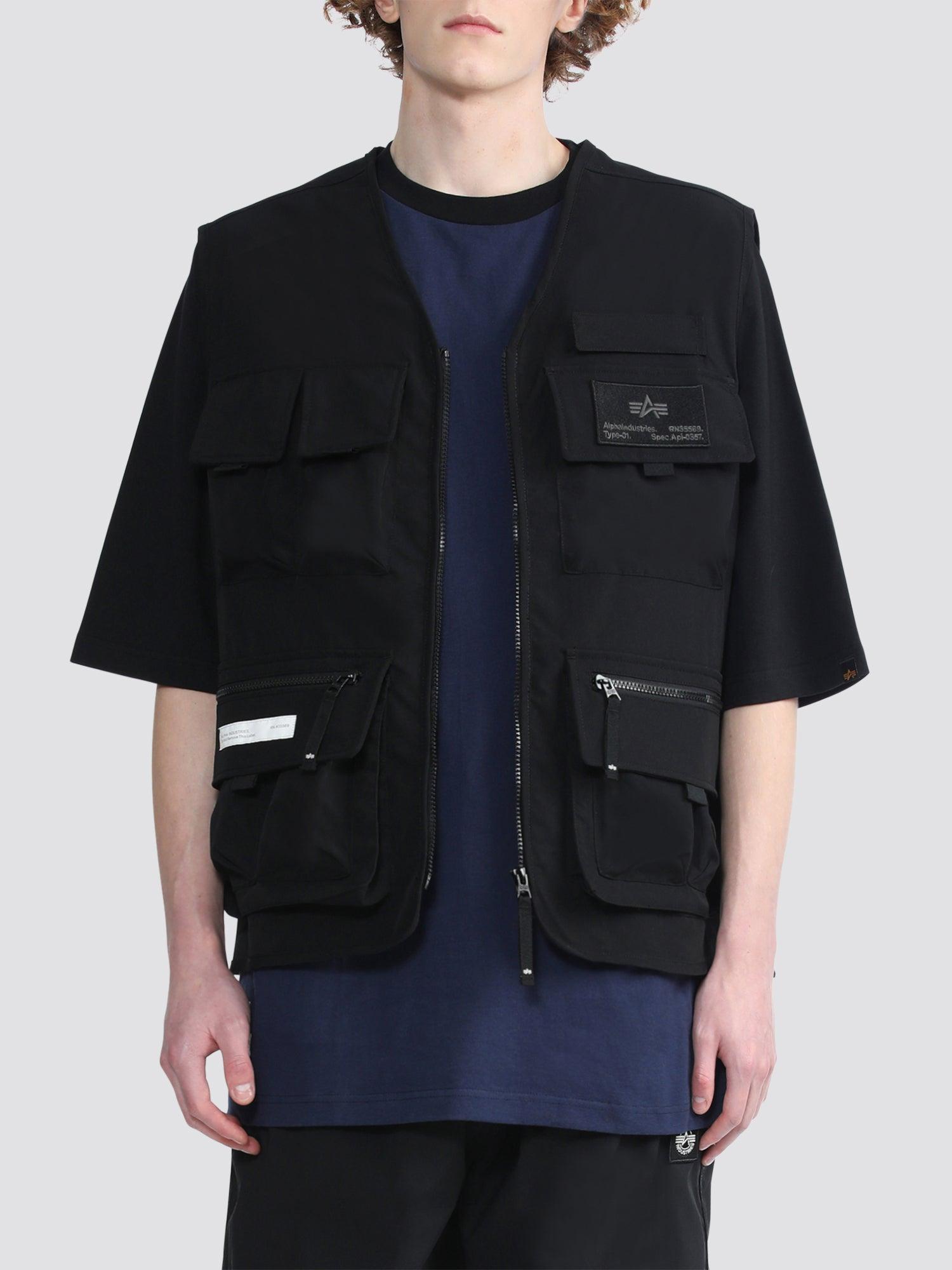 Alpha Industries Unfrm Tactical Vest in Black for Men | Lyst