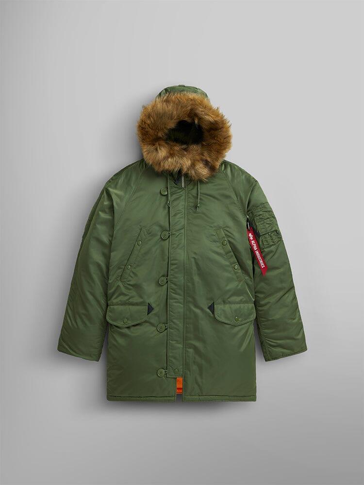 Alpha Industries N-3b Slim Fit Parka for Men | Lyst