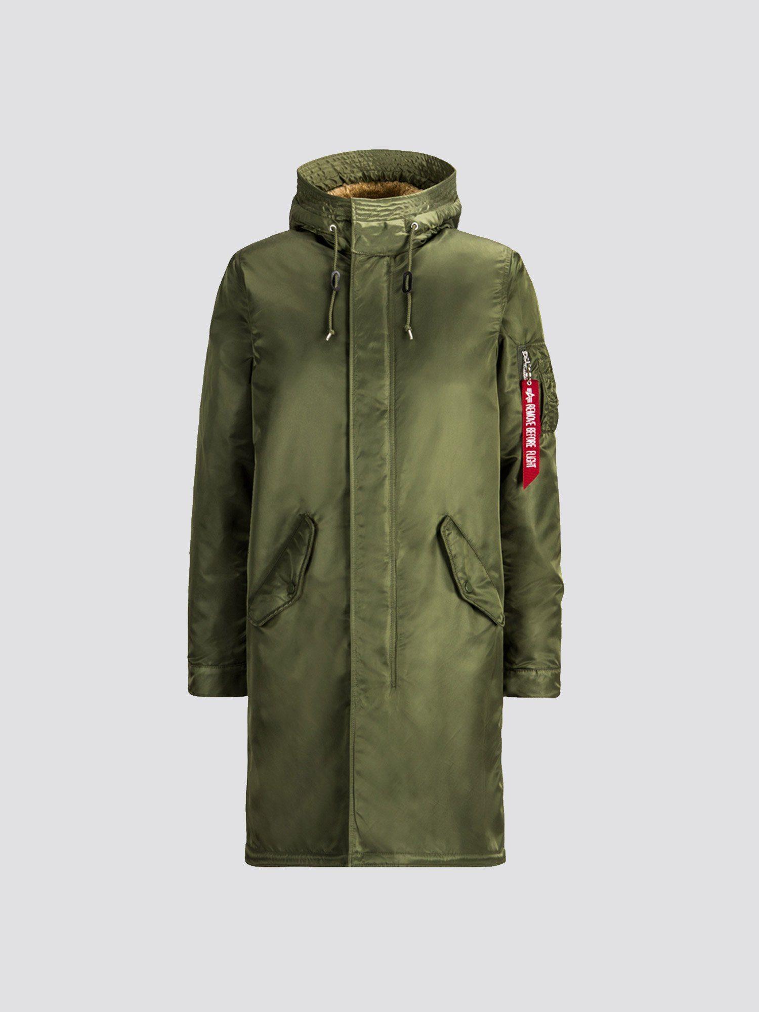 Alpha Industries Synthetic Exclusive M-65 Fishtail With Sherpa in 
