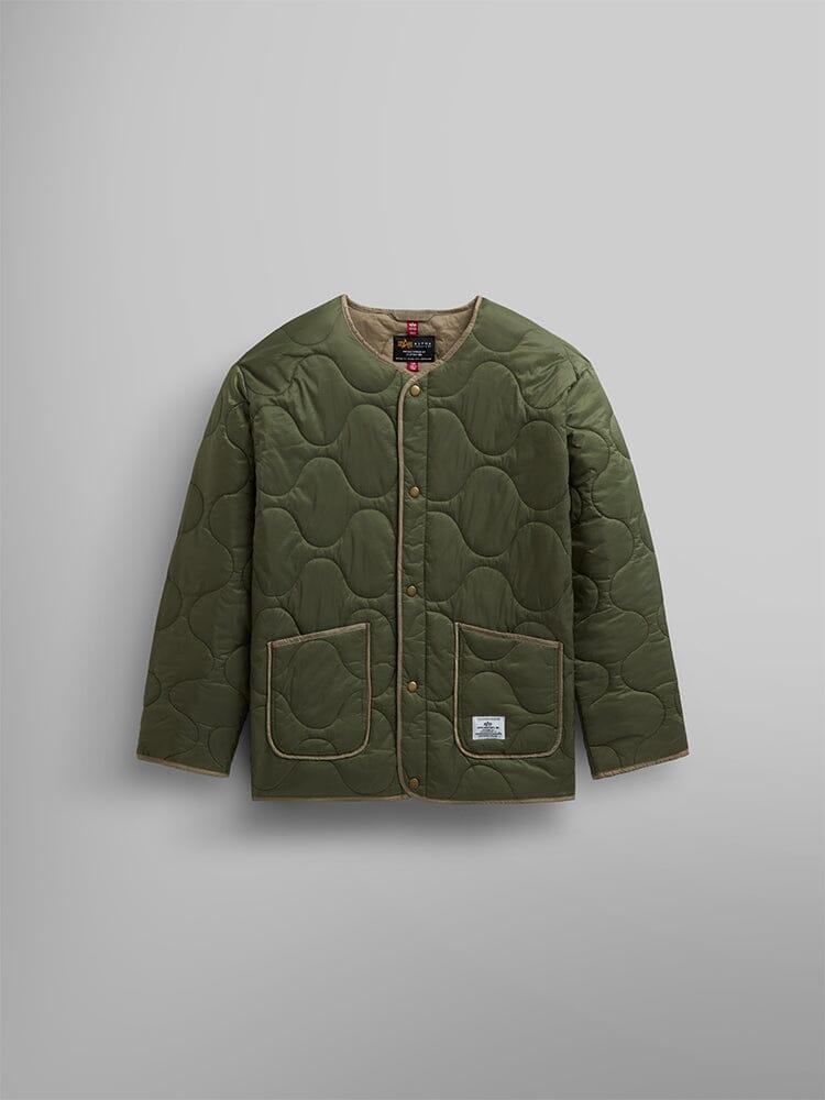 Alpha Industries Contrast Quilted Liner W in Green Lyst