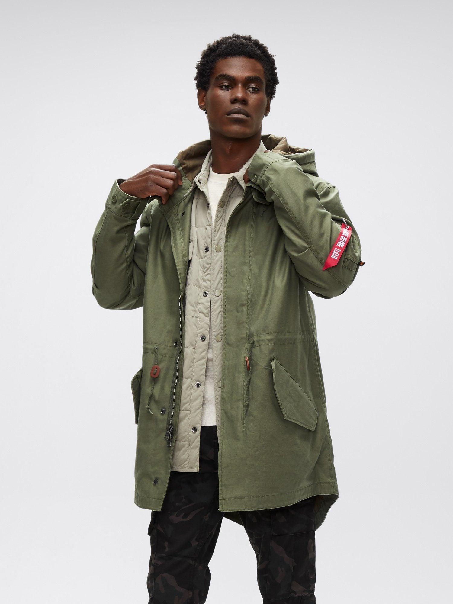 defender fishtail parka