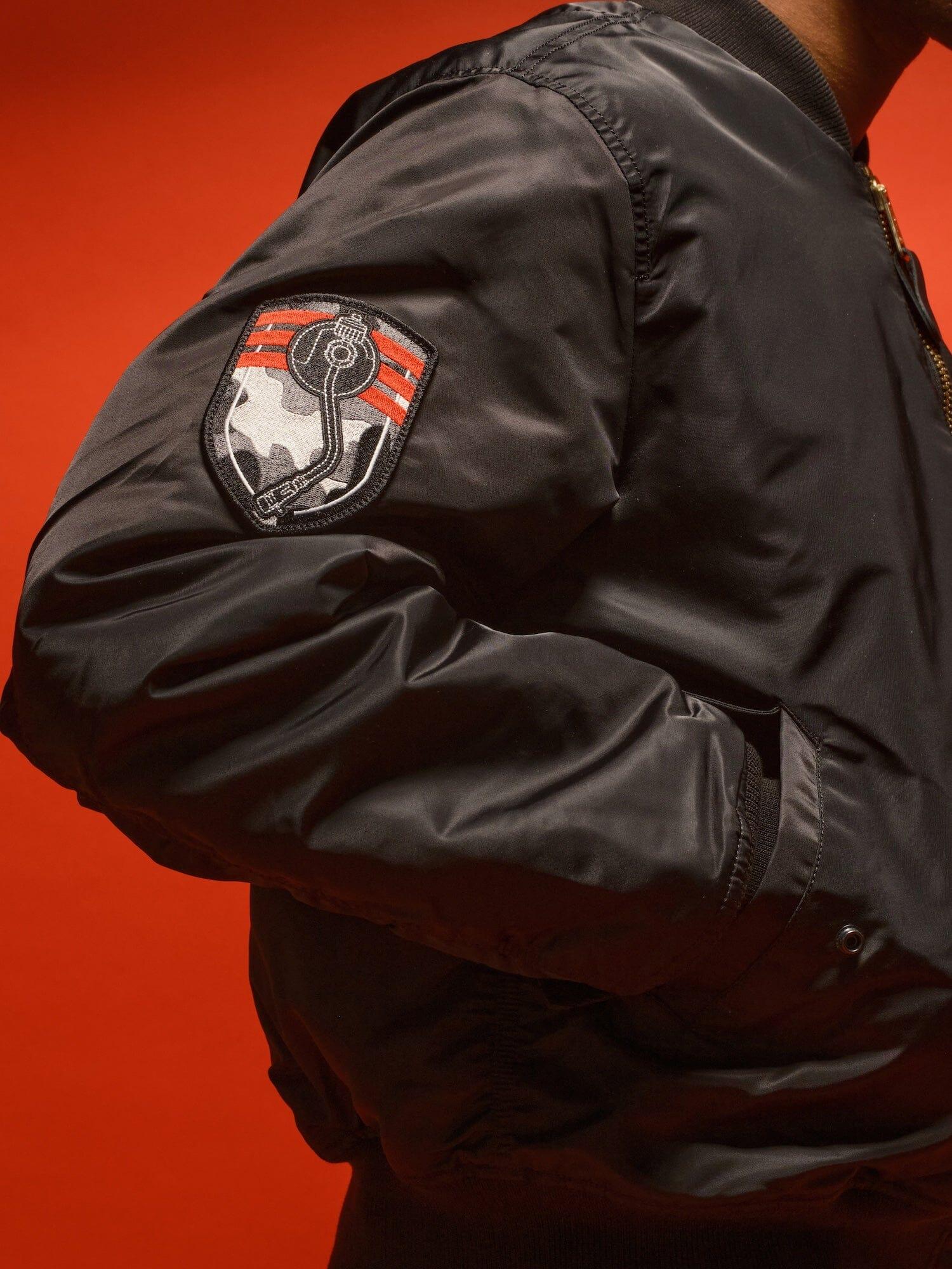 Alpha Industries Def Jam 40th Anniversary X Alpha Ma-1 in Blue for