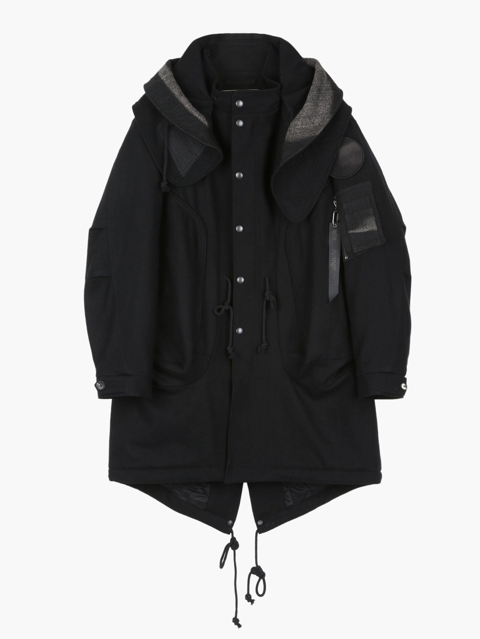 Alpha Industries Alpha X Jiyongkim Sun-bleached Fishtail Coat in